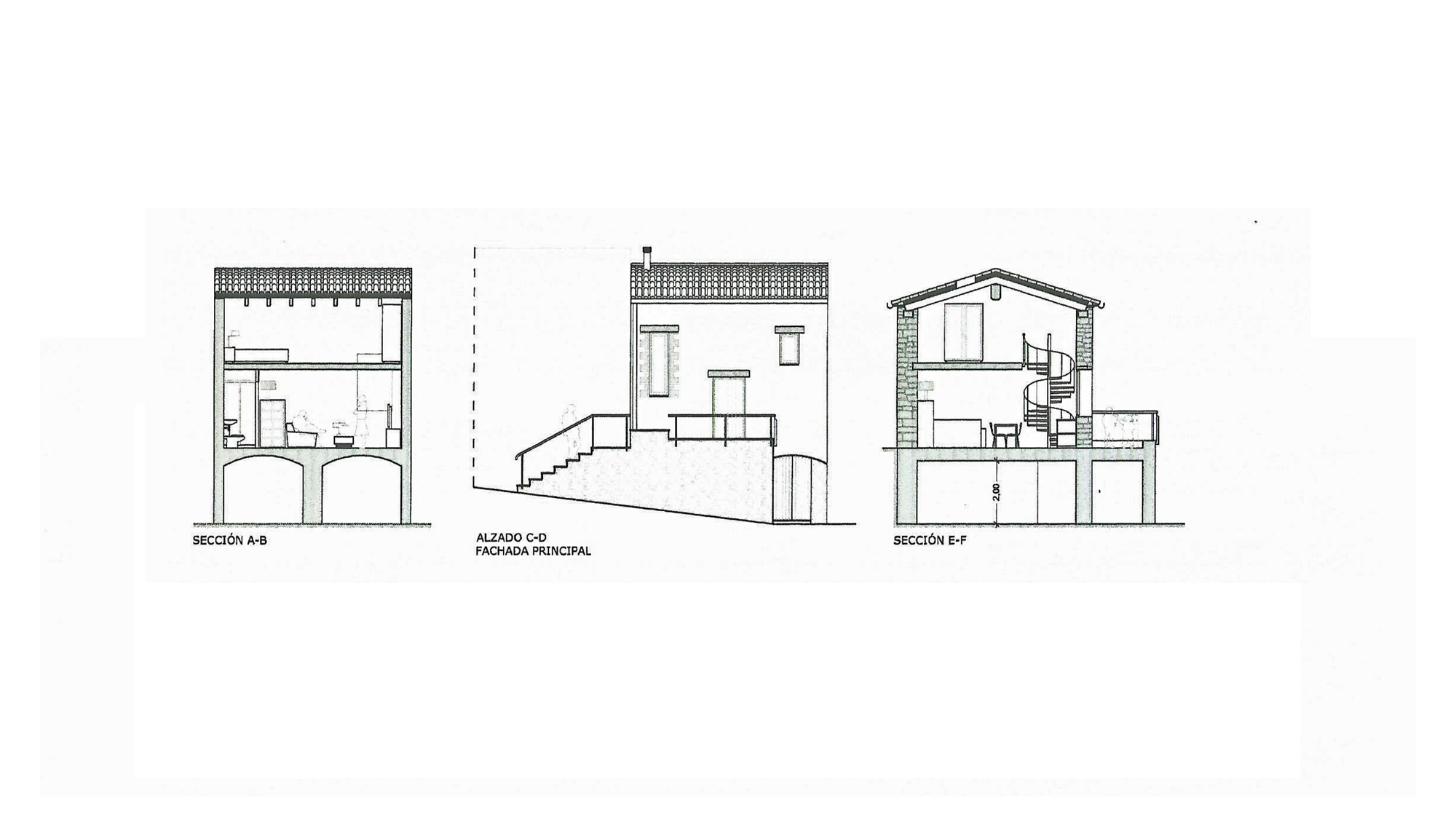 Charmante maison en pierre au centre de Vilaür, Alt Empordà (Plan)