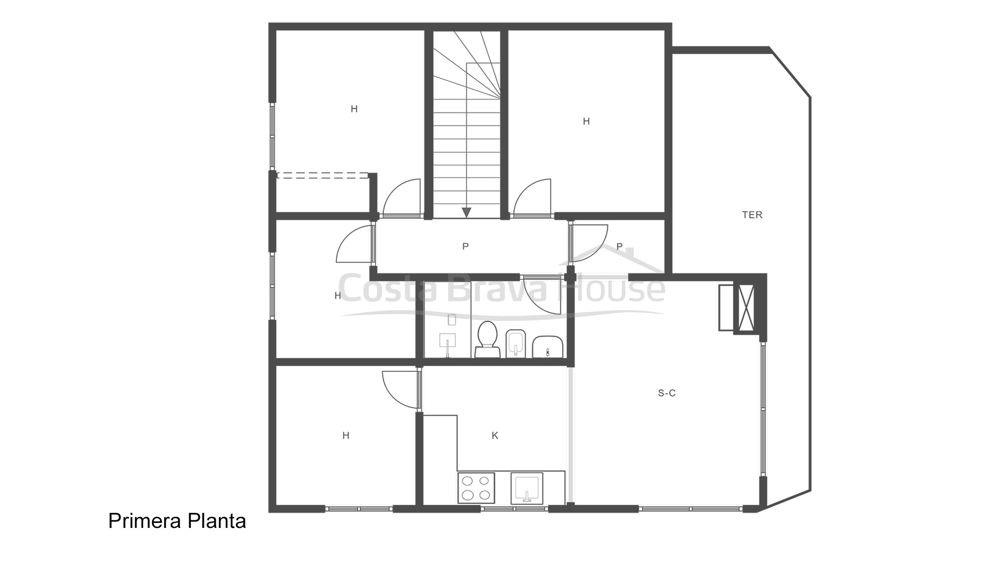 Exceptional property in beachfront for sale in Sa Riera, Begur