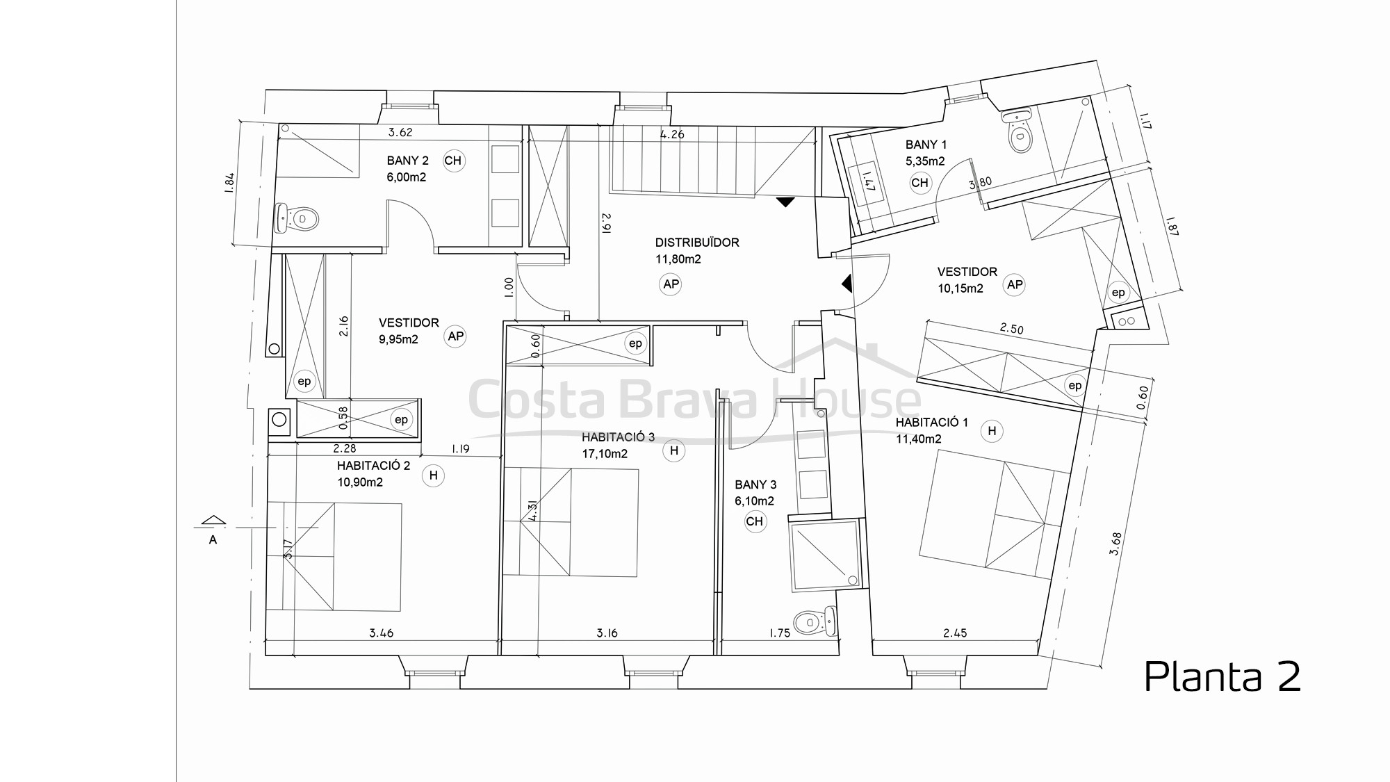 Casa de poble restaurada i modernitzada en venda a Corçà