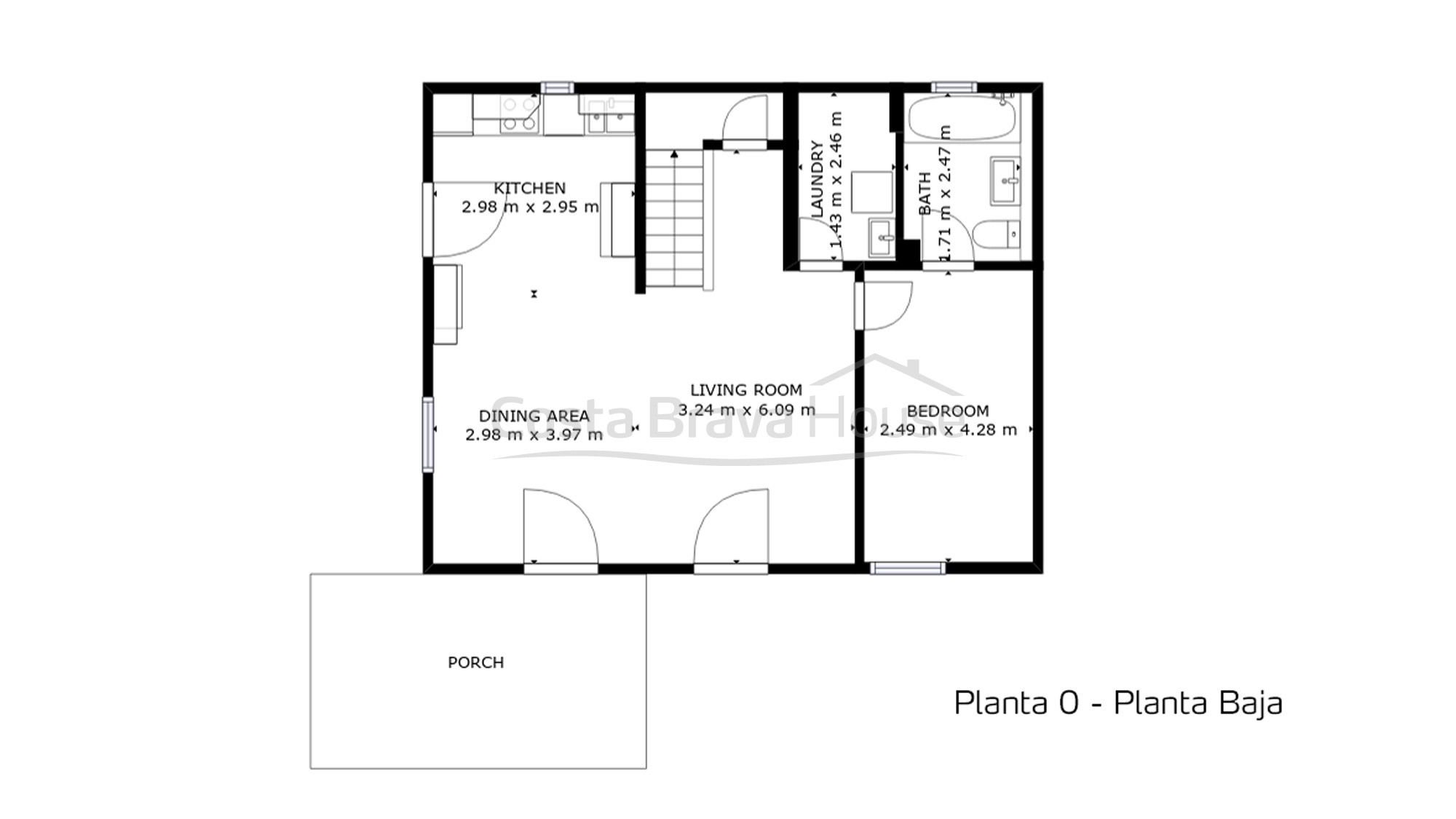 Casa en venta en Tamariu con 1600 m2 de terreno y jardín con piscina