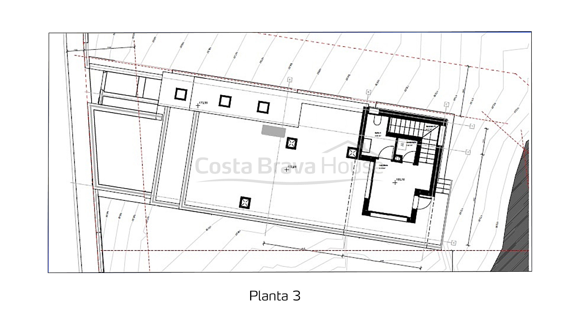 Casa elegant en construcció a Begur, Costa Brava