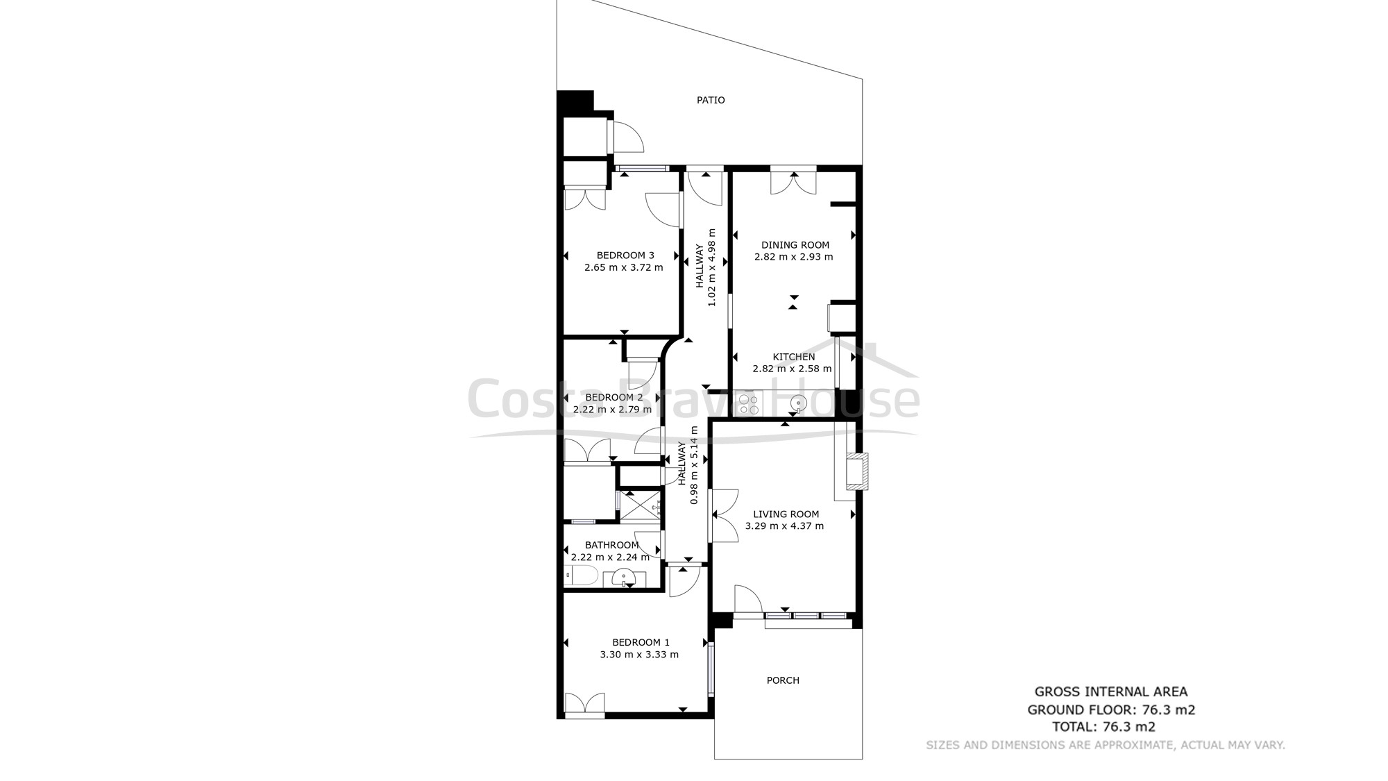 Ground floor apartment on the beach of Llafranc