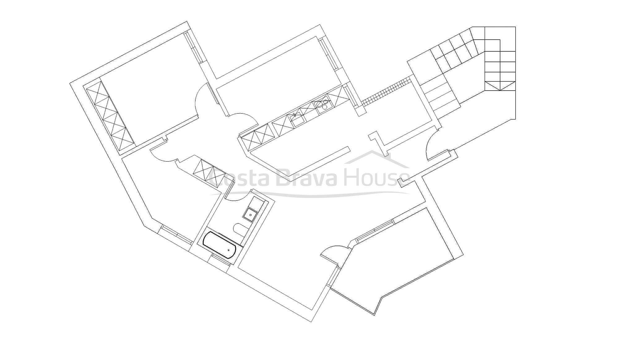 Apartment for sale in Calella de Palafrugell, Costa Brava