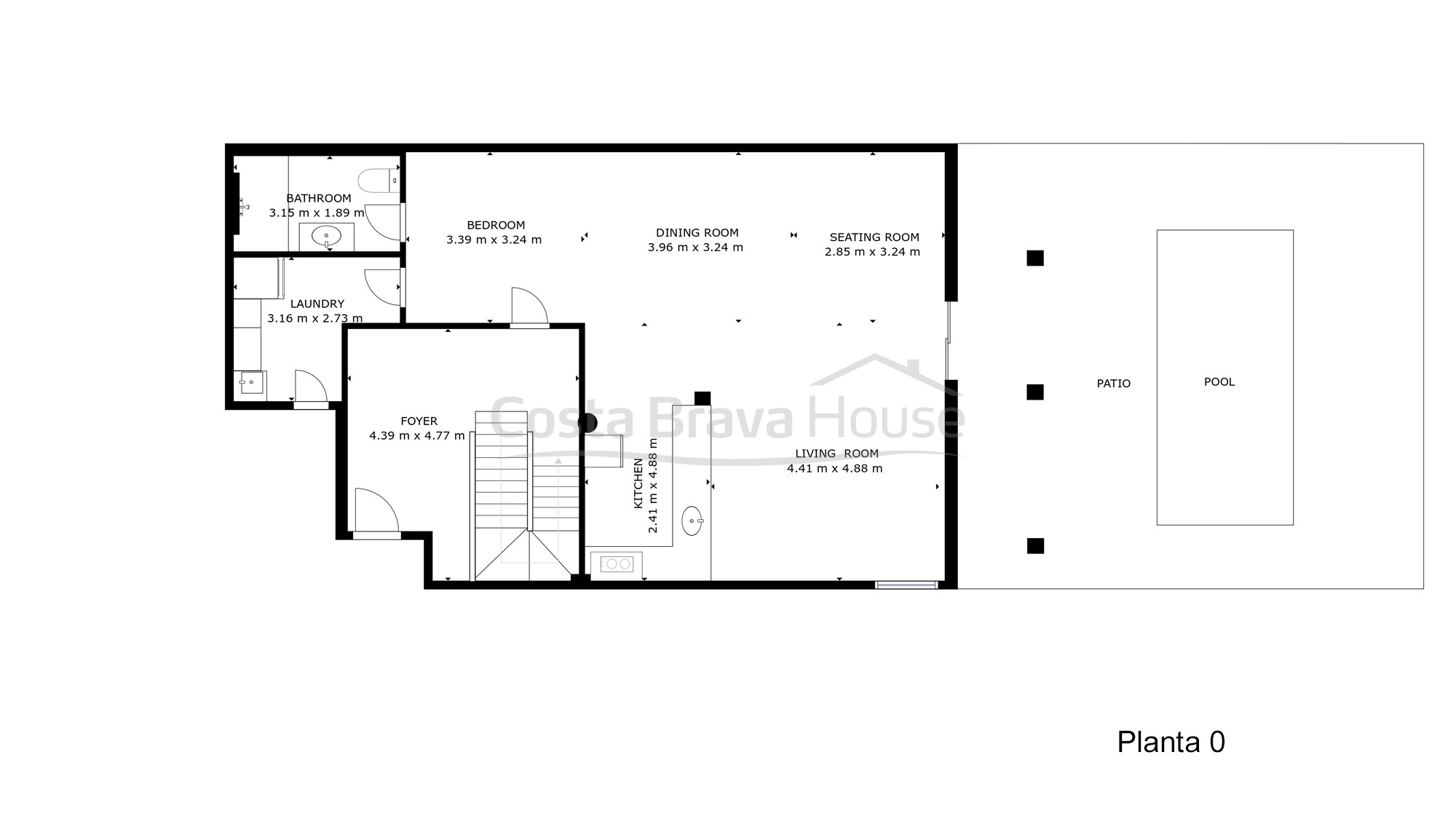 Casa con piscina y 3 dormitorios en venta en Mont-ras