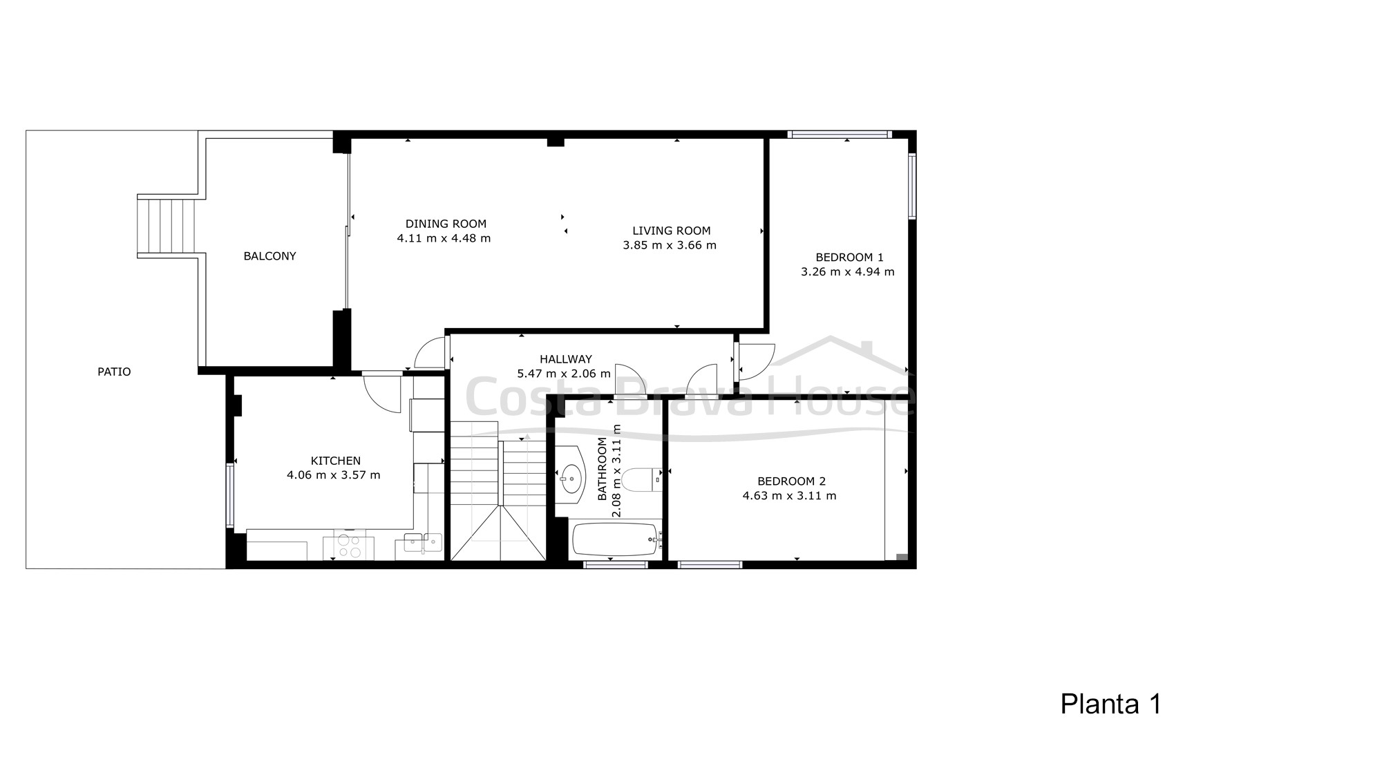 Casa con piscina y 3 dormitorios en venta en Mont-ras