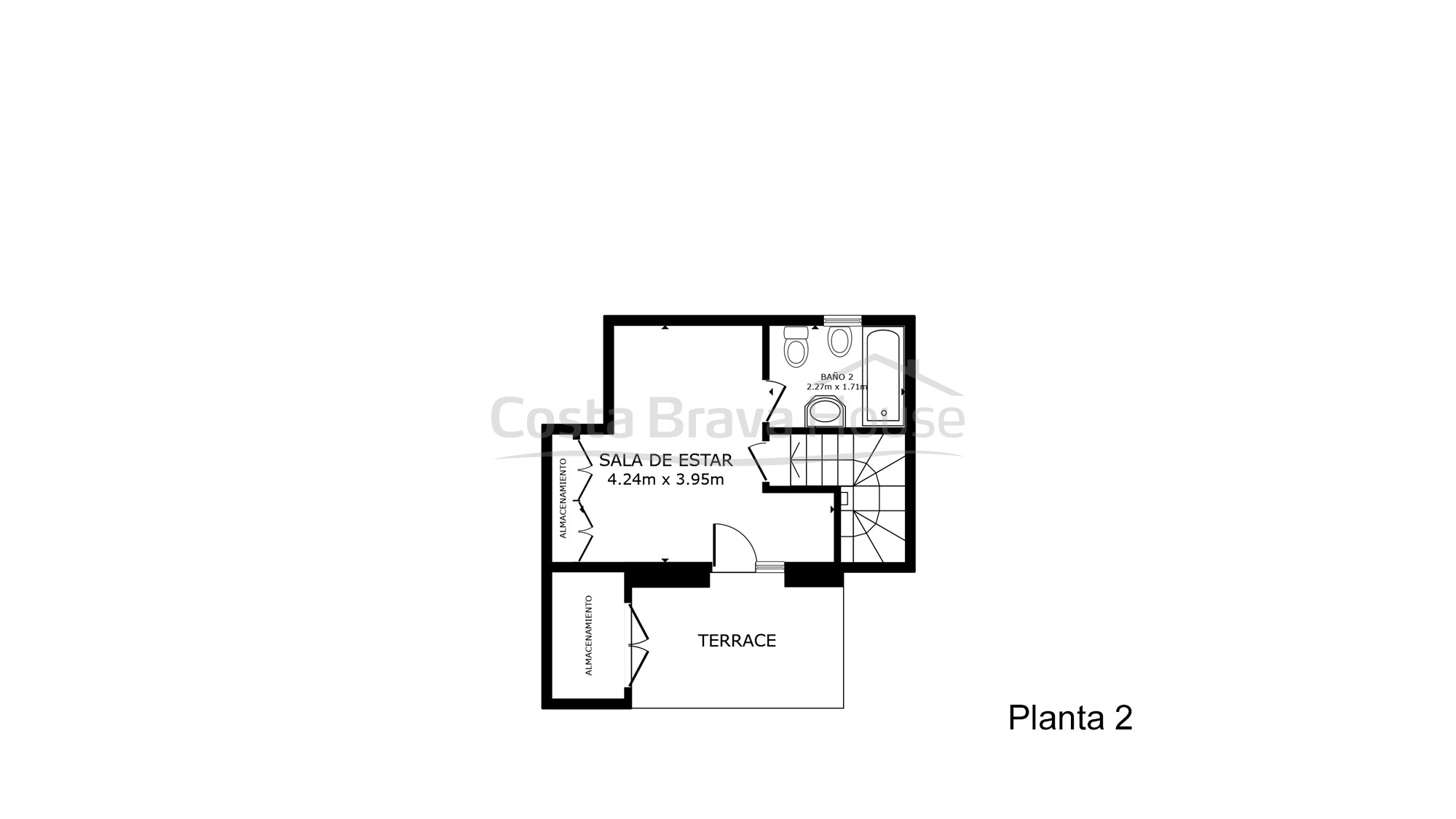 Casa adosada en venta en Torre Valentina, Calonge