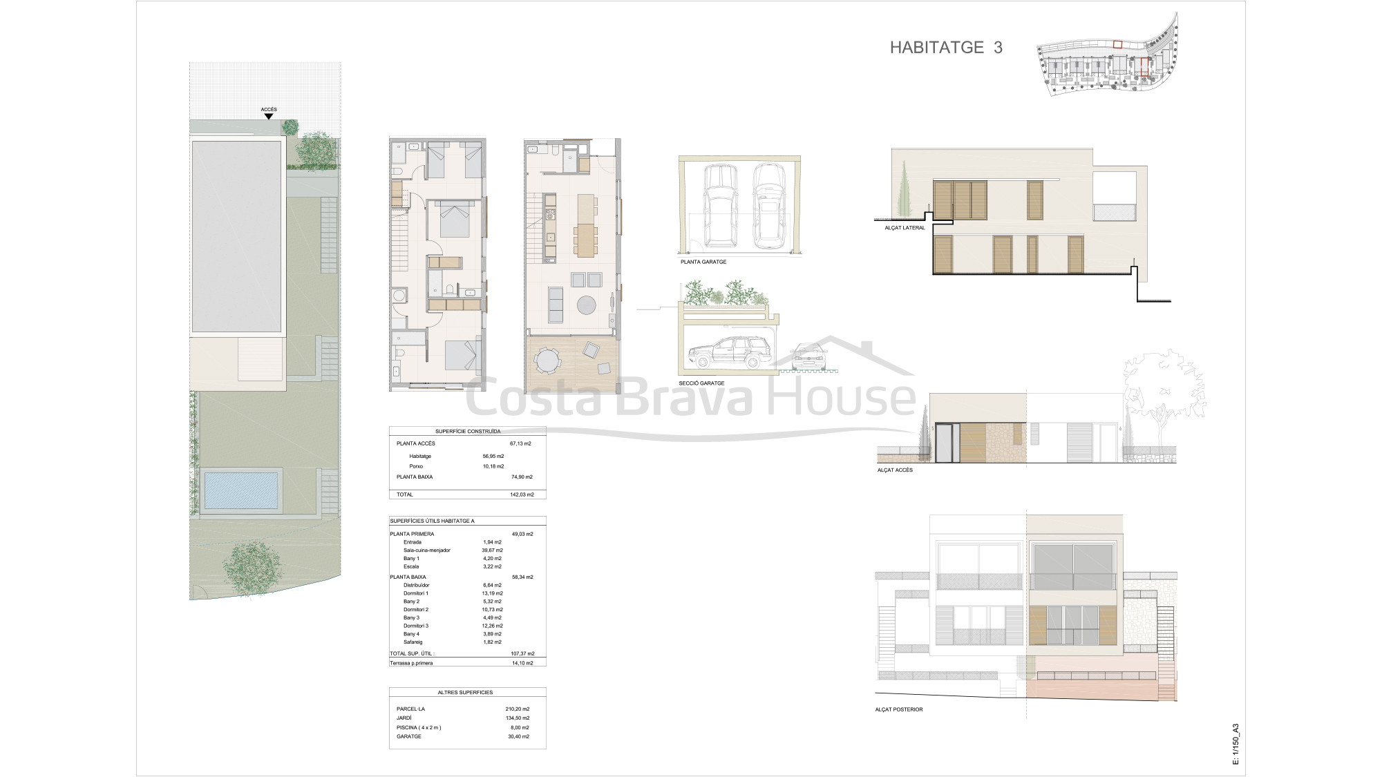 Maison de luxe de nouvelle construction avec jardin et piscine à Begur