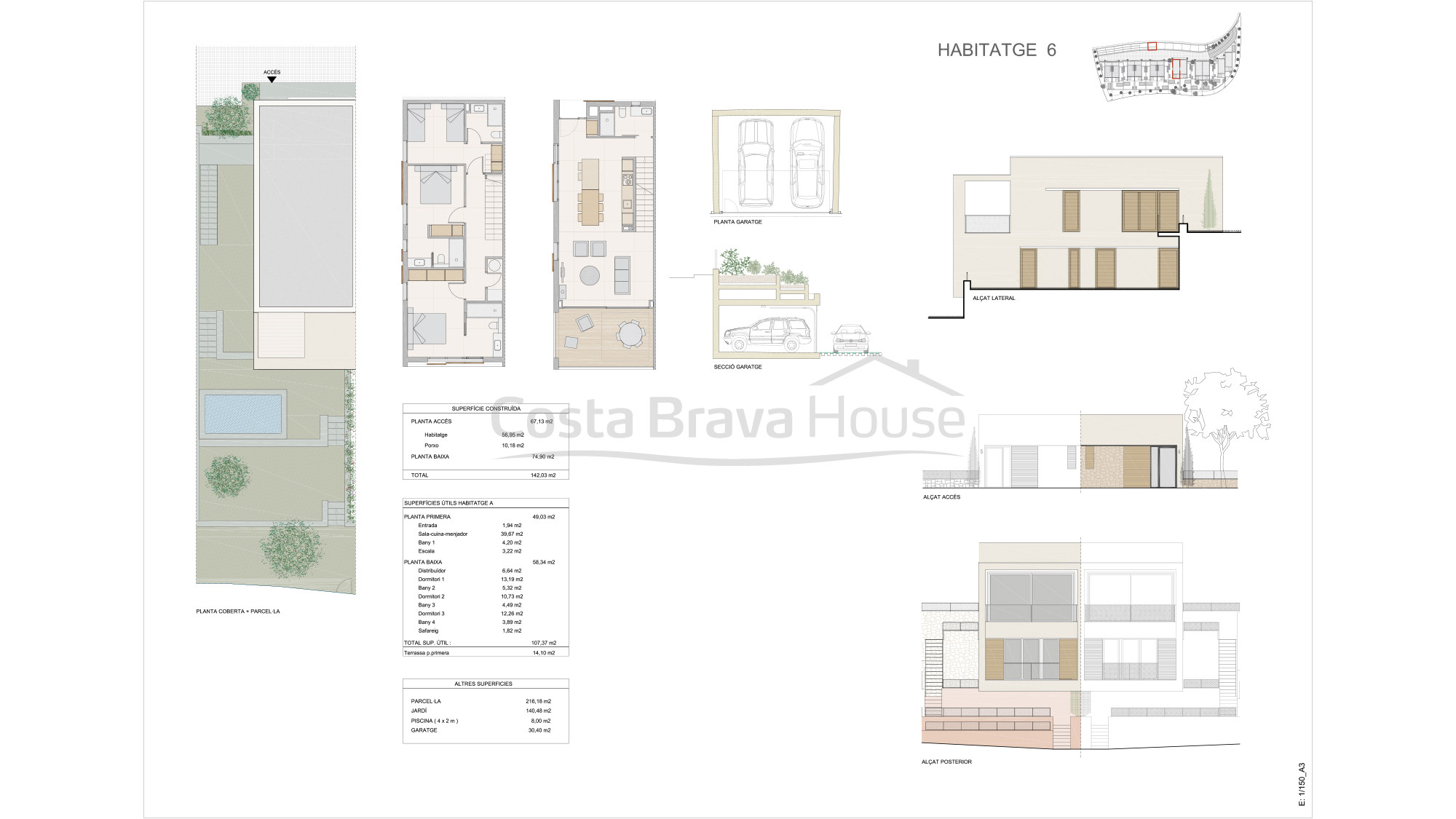 Maison de luxe de nouvelle construction avec jardin et piscine à Begur