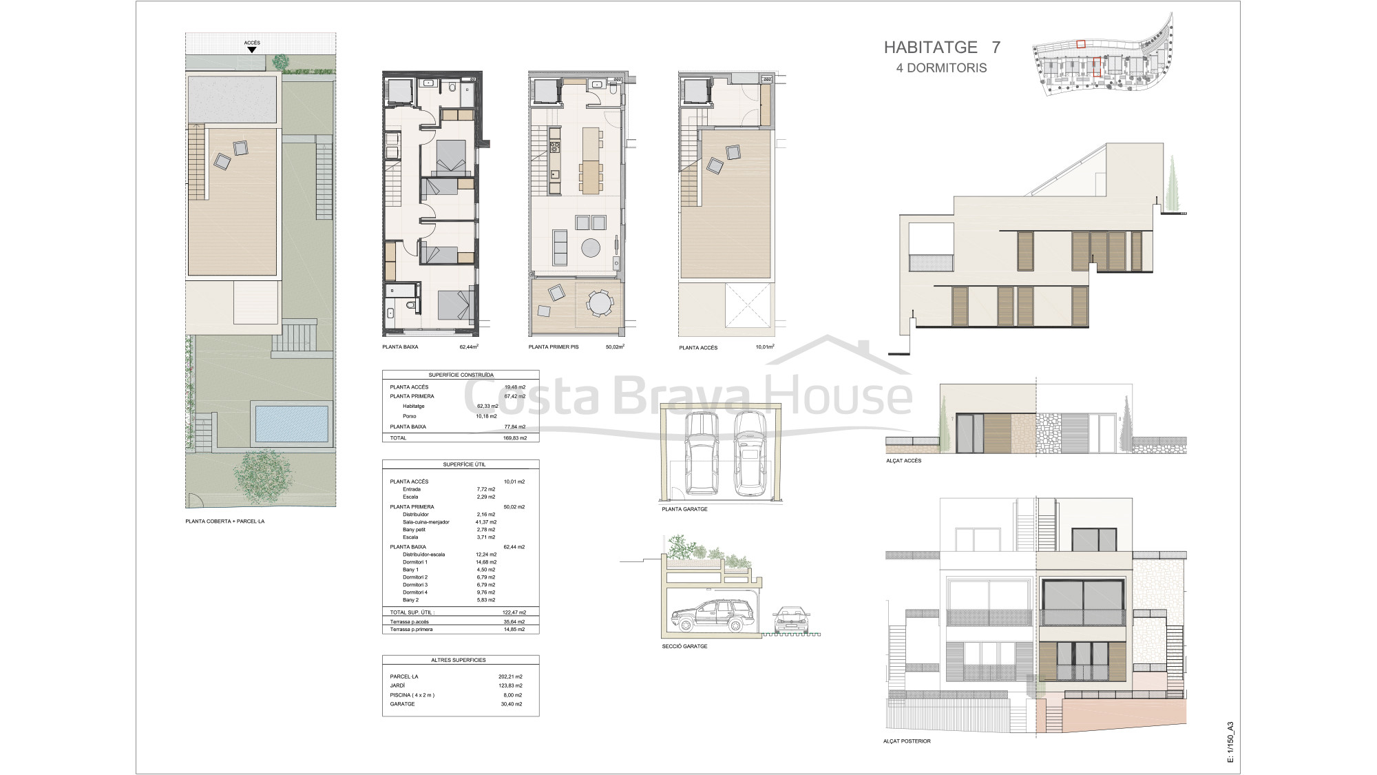 Maison de luxe de nouvelle construction avec jardin et piscine à Begur