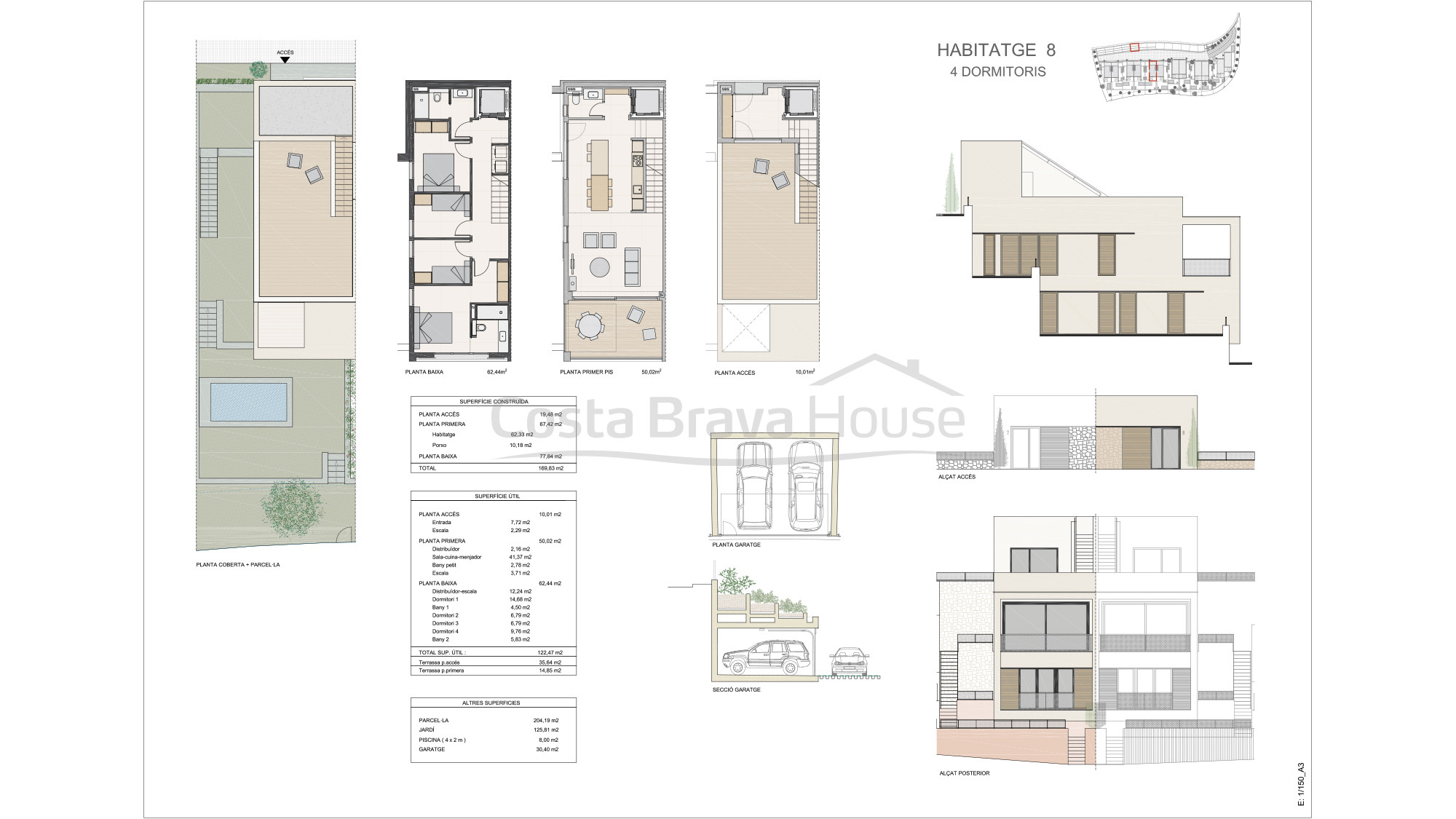 New construction luxury house with garden and pool in Begur