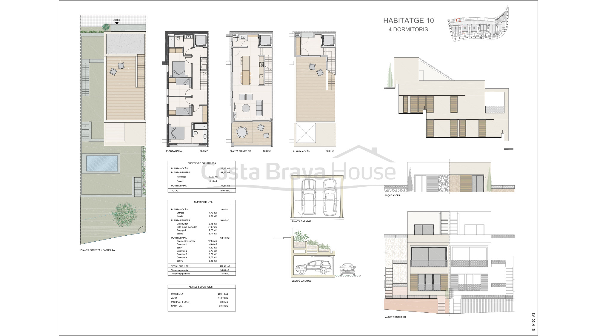 Maison de luxe de nouvelle construction avec jardin et piscine à Begur