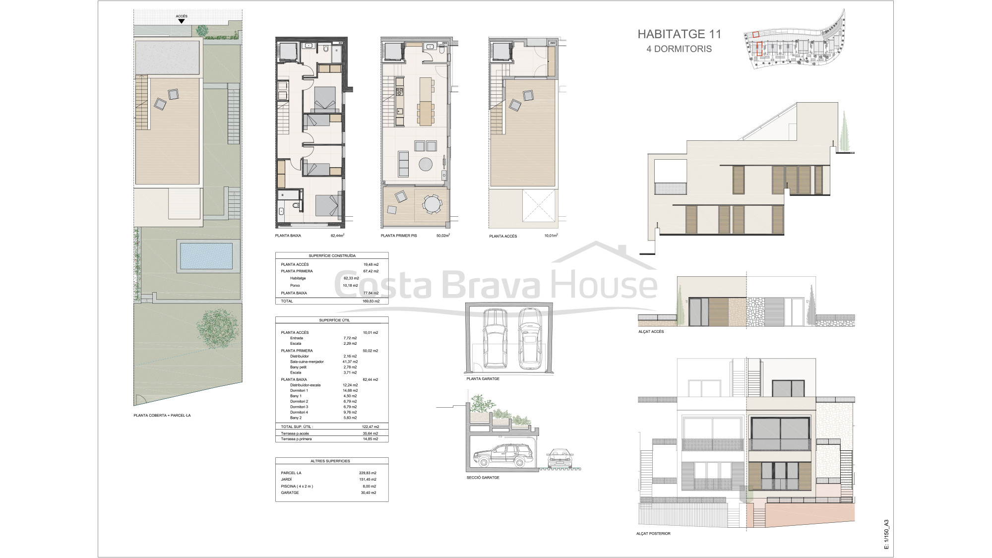 Maison de luxe de nouvelle construction avec jardin et piscine à Begur