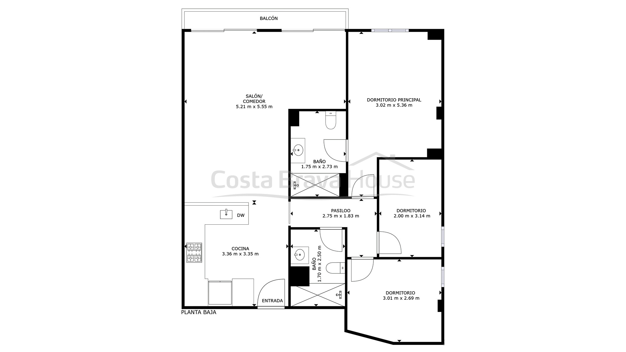 Apartament en perfecte estat a 1 minut de la platja de Tamariu