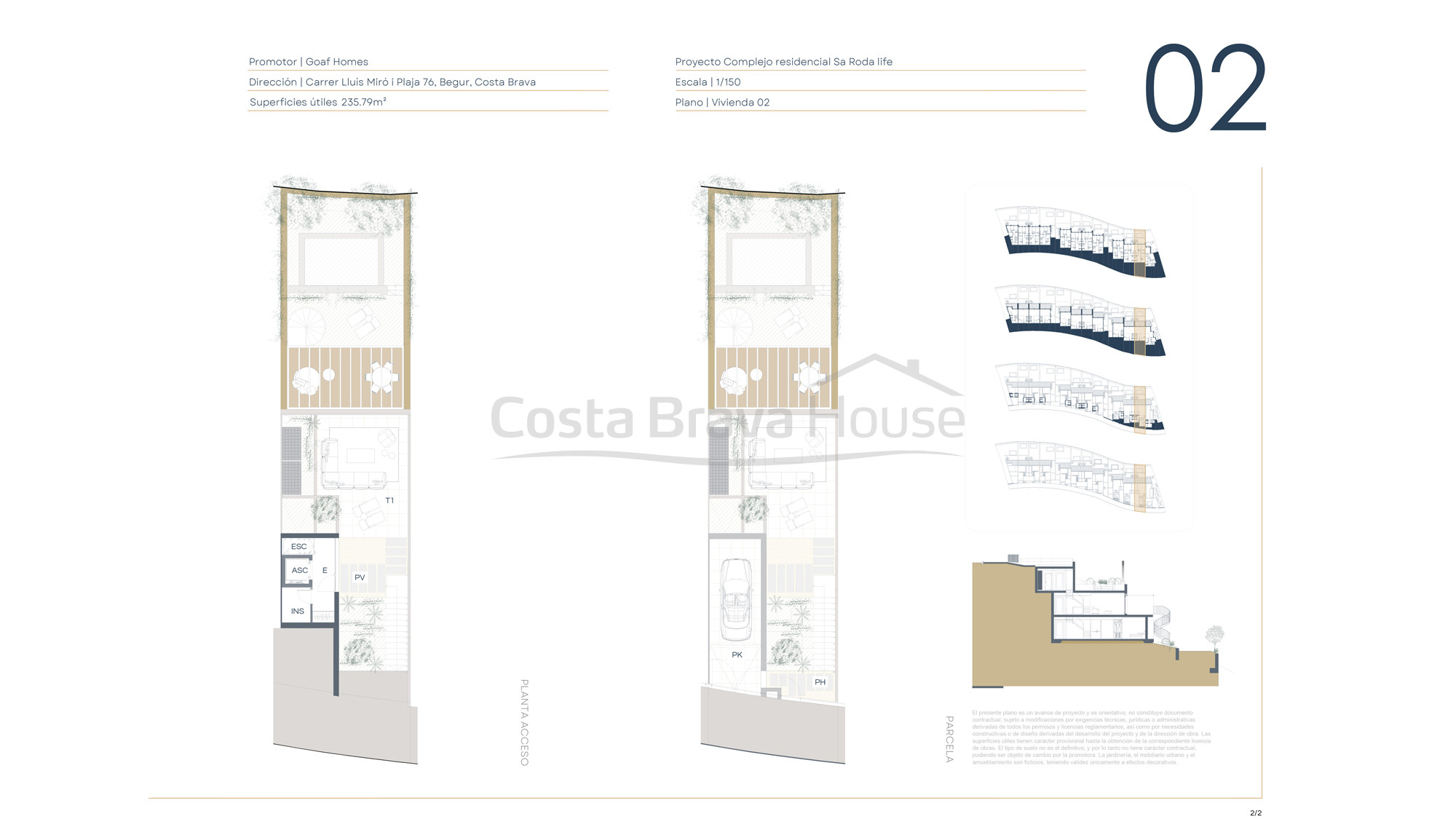 Casa de luxe a estrenar en venda a Begur