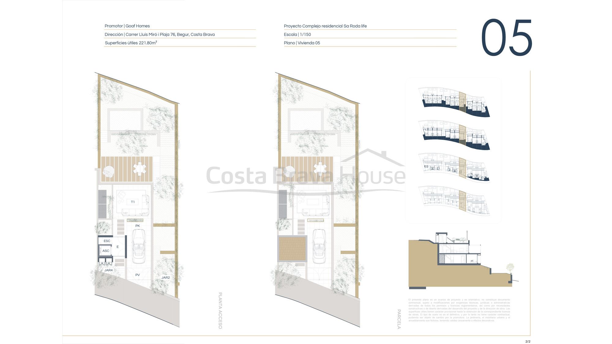 Casa de luxe a estrenar en venda a Begur