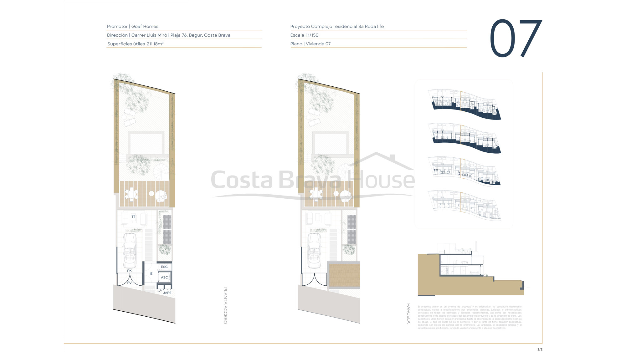 Casa de luxe a estrenar en venda a Begur