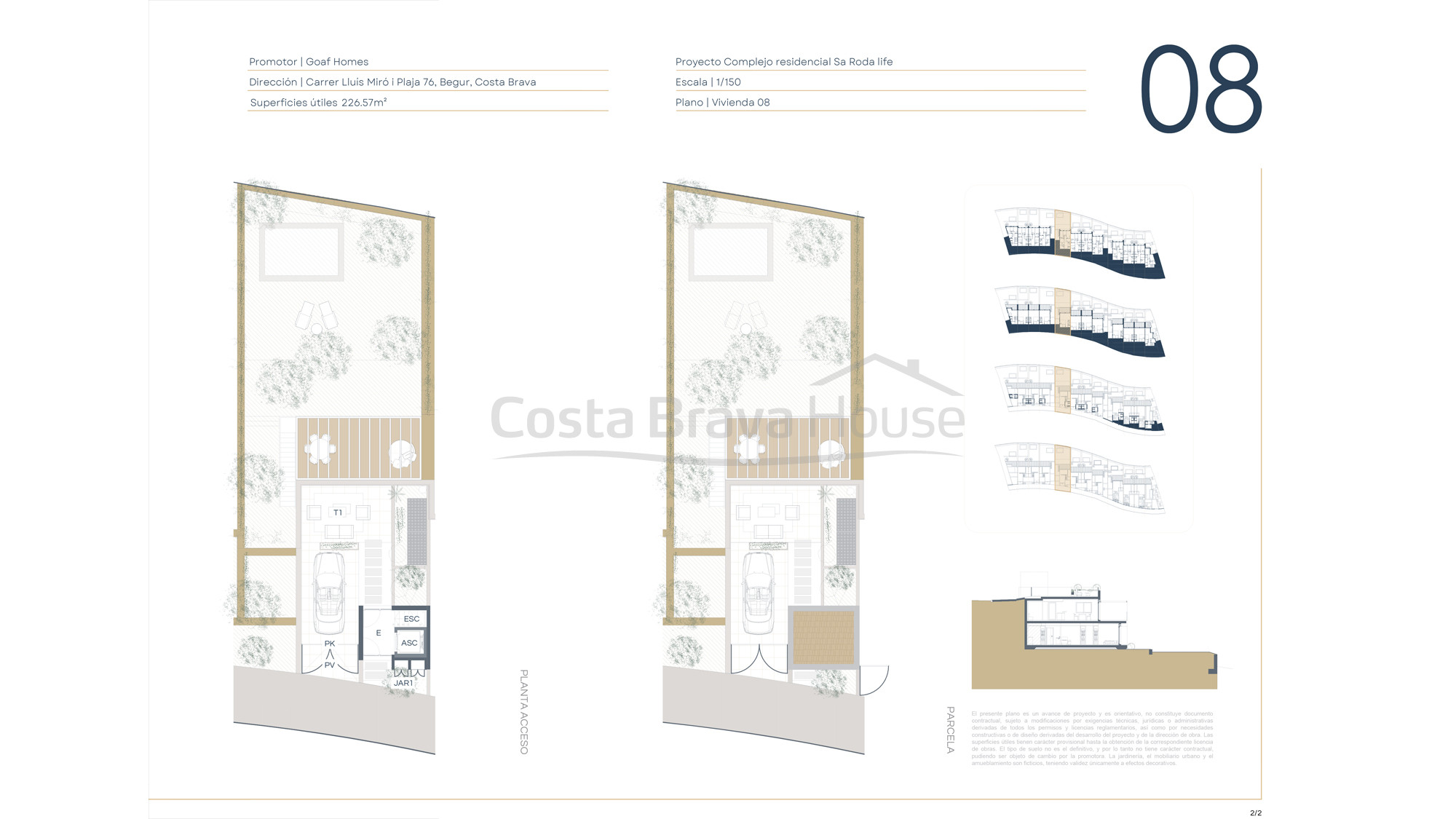 Casa de luxe a estrenar en venda a Begur