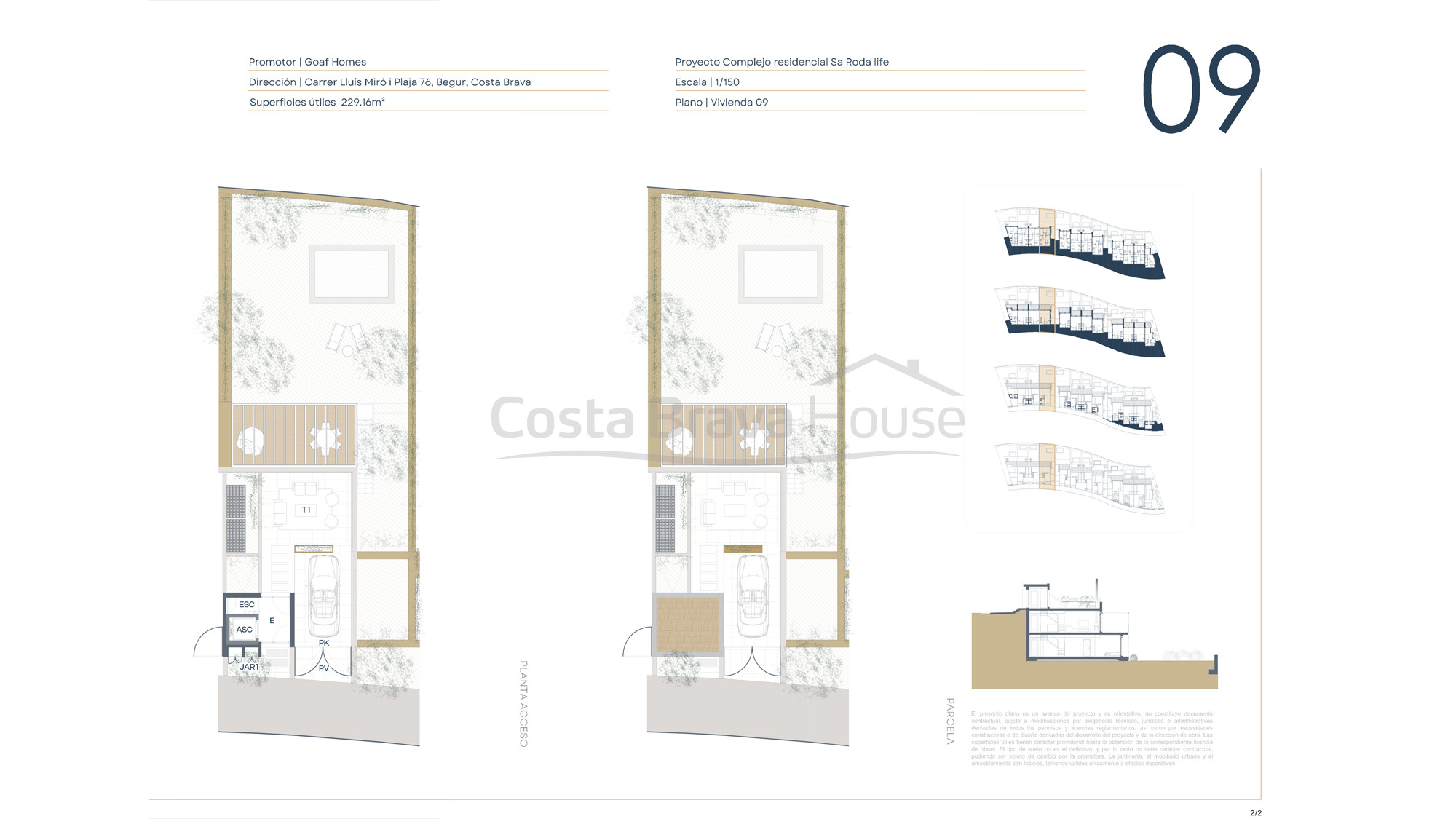 Casa de luxe a estrenar en venda a Begur