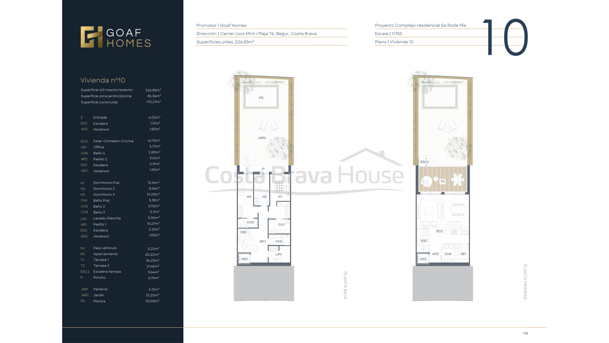 Casa de luxe a estrenar en venda a Begur