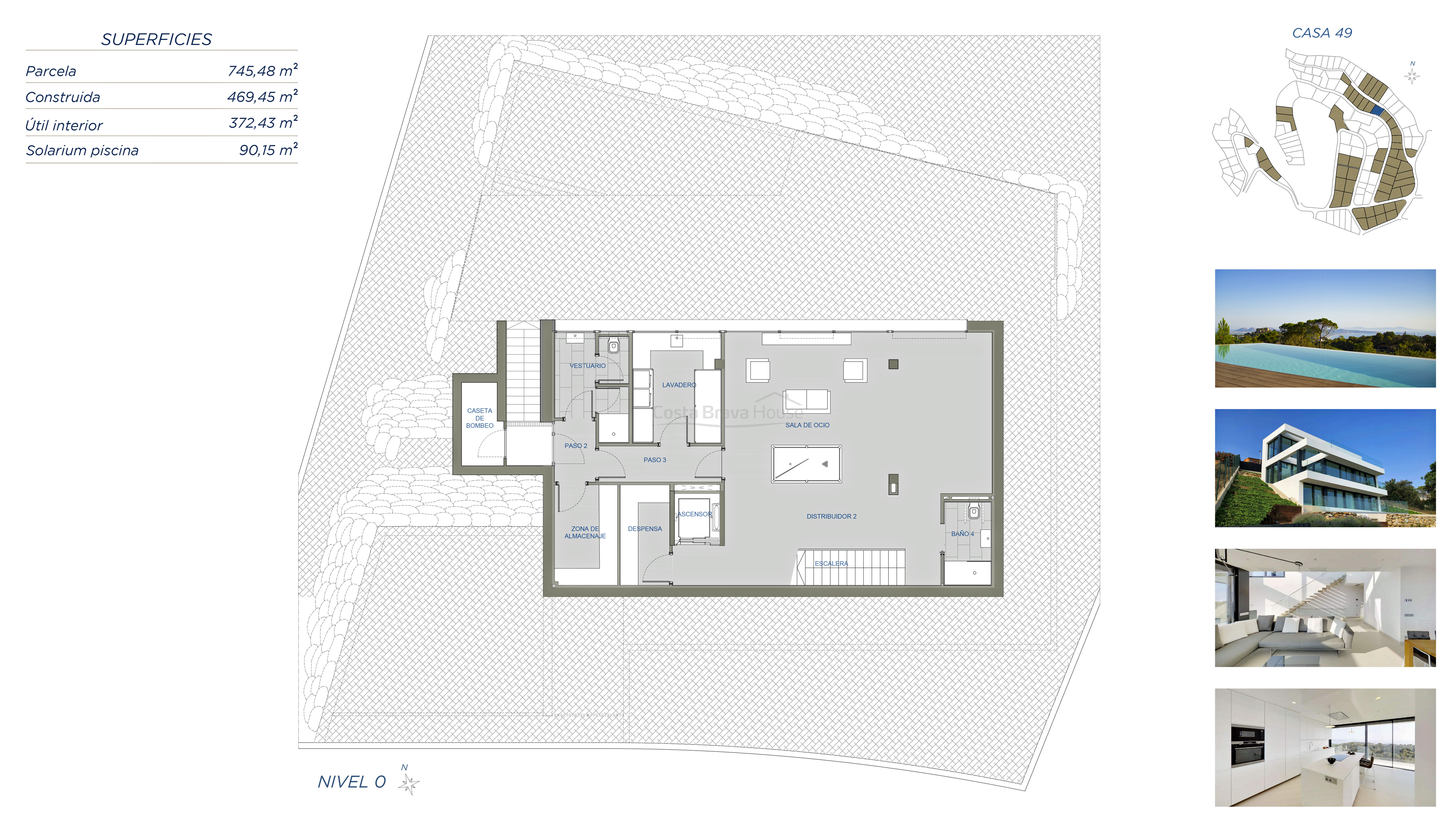 Moderna casa d'alt standing de nova construcció en venda a Begur