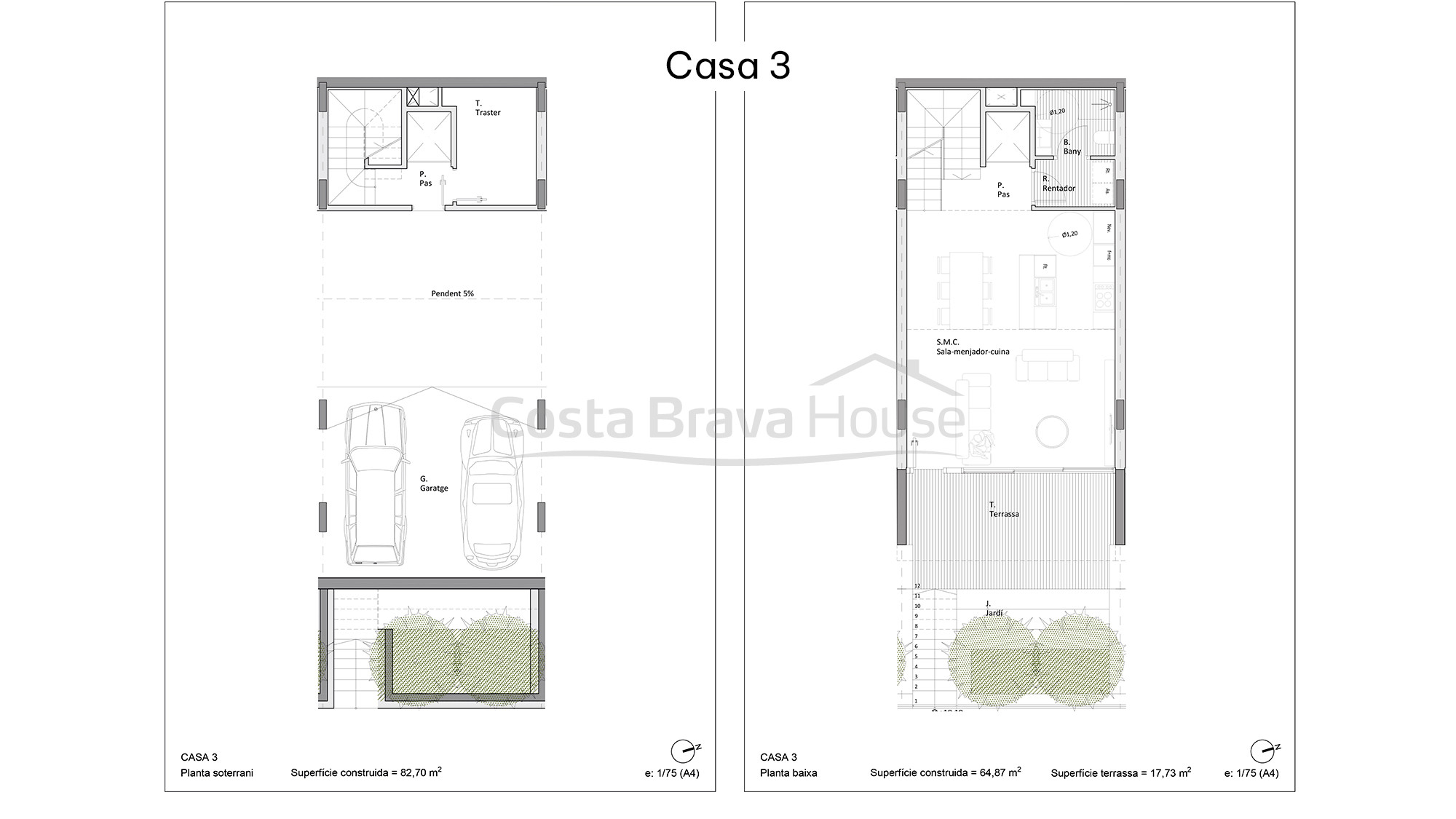 Casa en venda a Sa Riera, Begur, a 5 min a peu de la platja