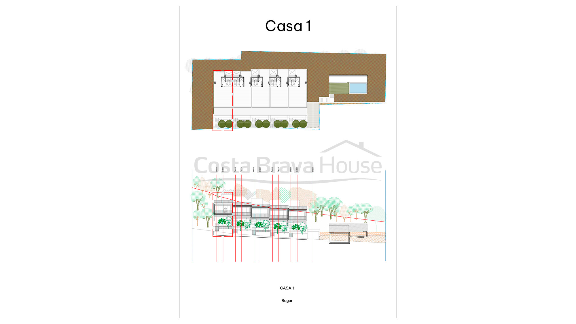 Casa en venda a Sa Riera, Begur, a 5 min a peu de la platja