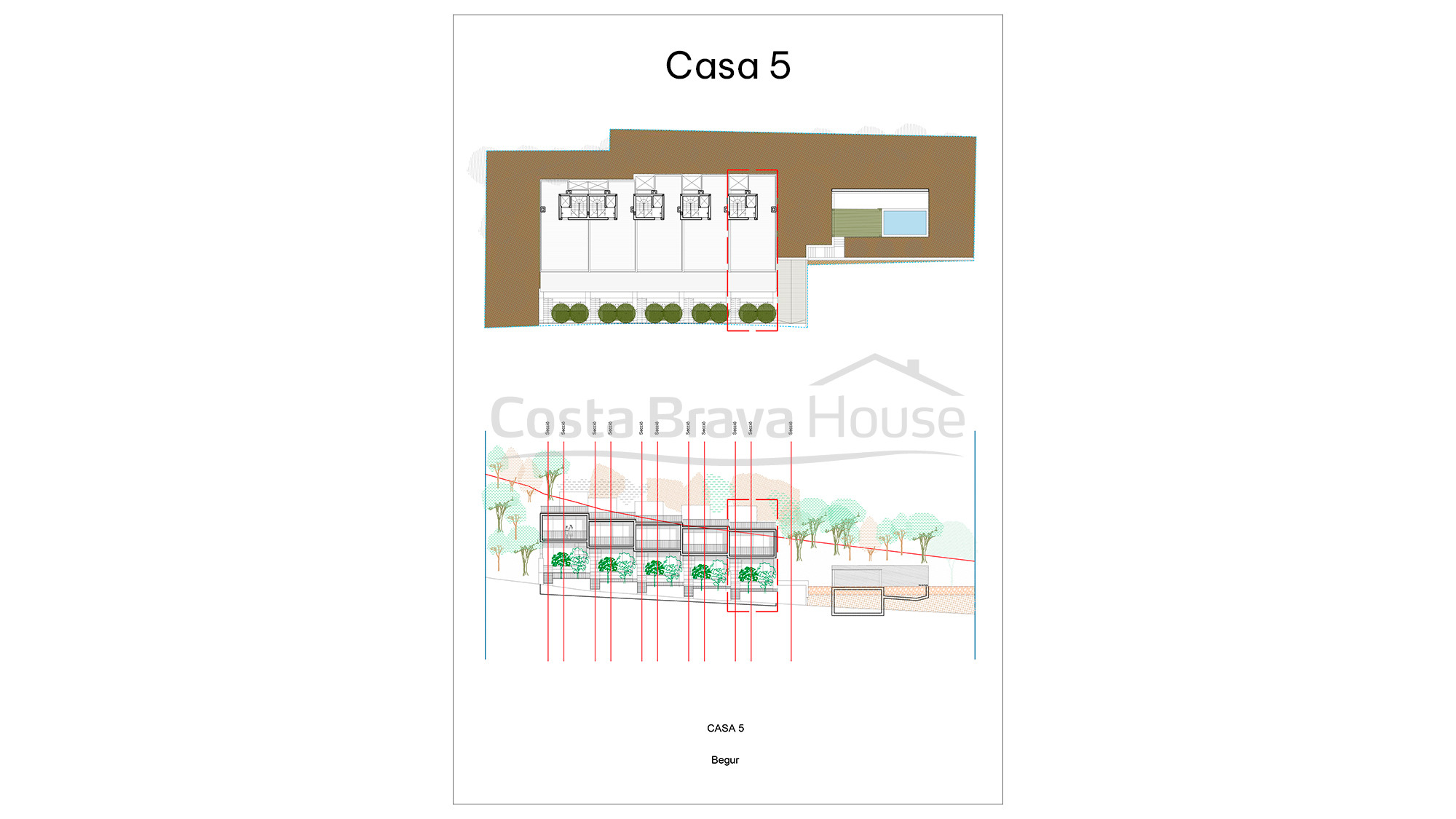 Casa en venda a Sa Riera, Begur, a 5 min a peu de la platja