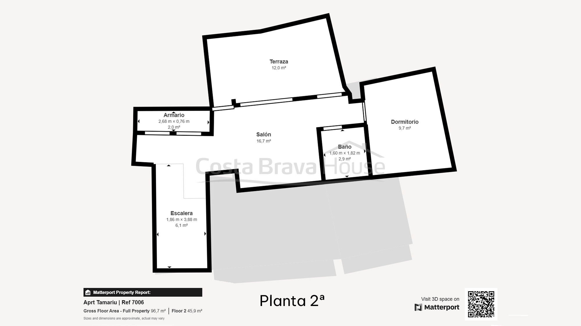 Dúplex en Tamariu con terraza y licencia turística