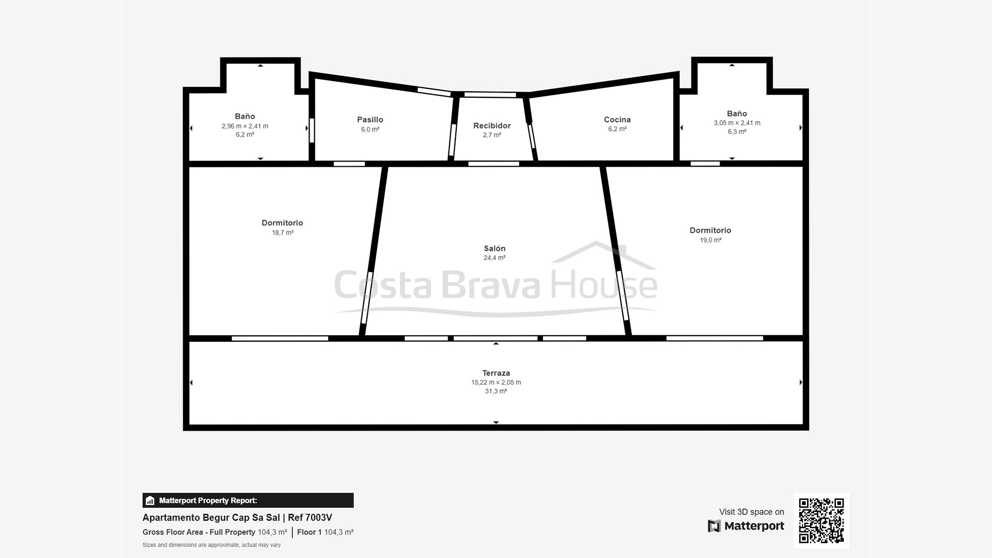 Apartament amb vistes al mar a Cap Sa Sal, Begur