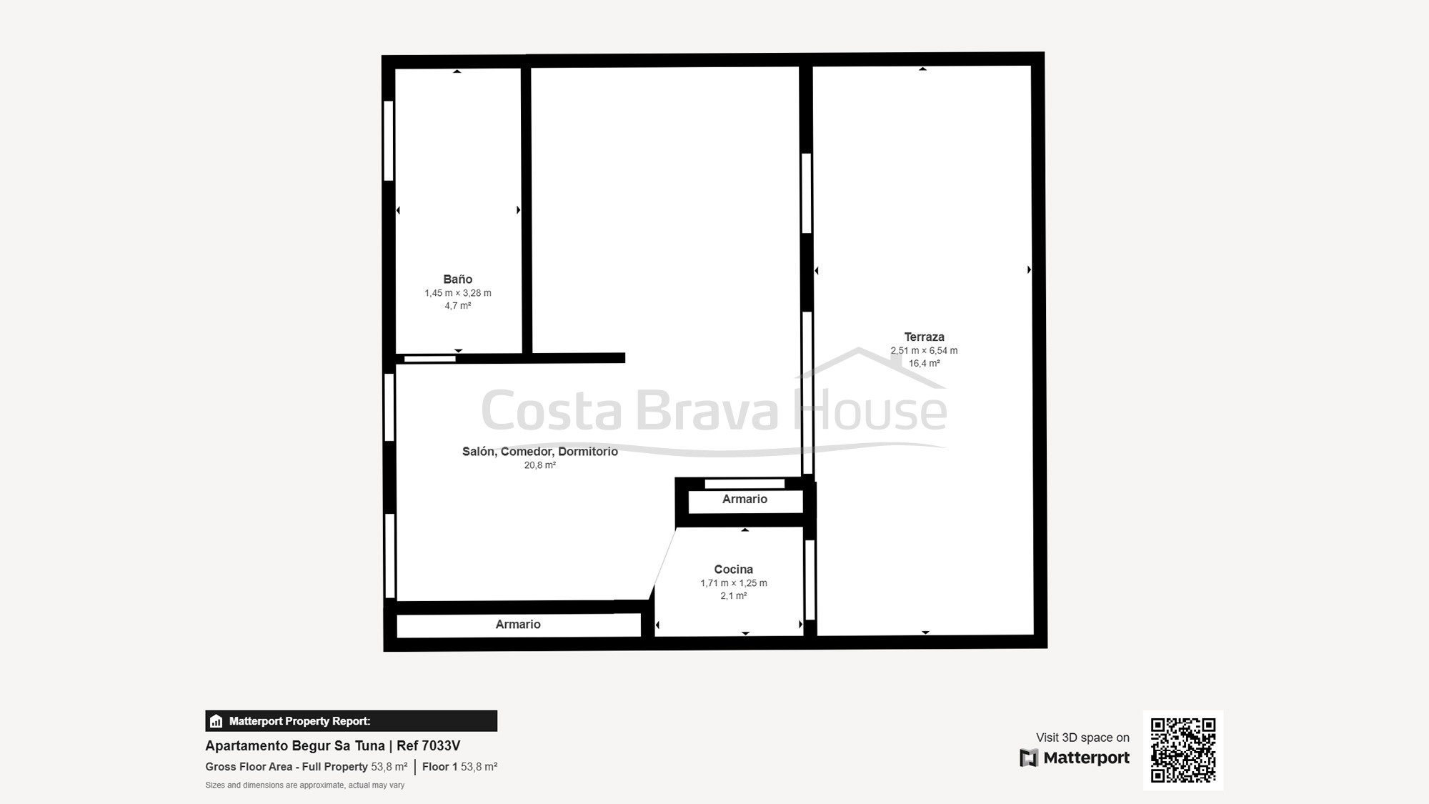Appartement exclusif avec vue à La Borna, Begur