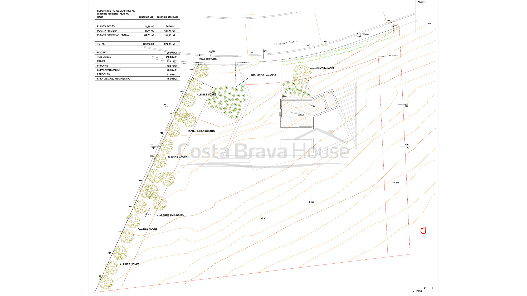 New villa for sale with pool in Sa Riera