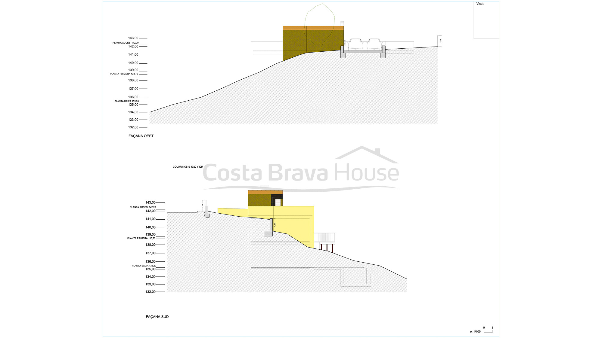 New villa for sale with pool in Sa Riera