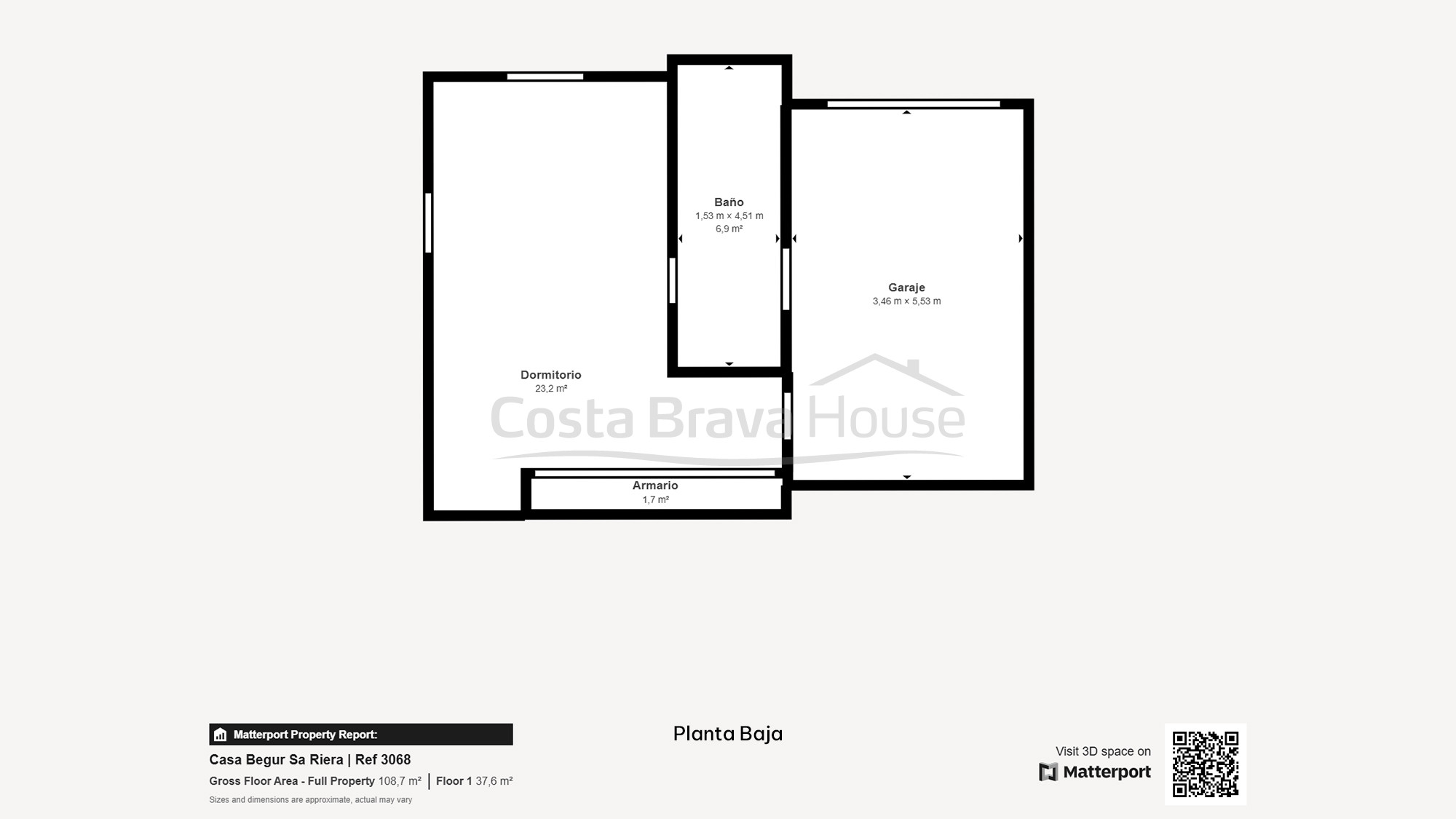 House in Begur Sa Riera with garden and terrace