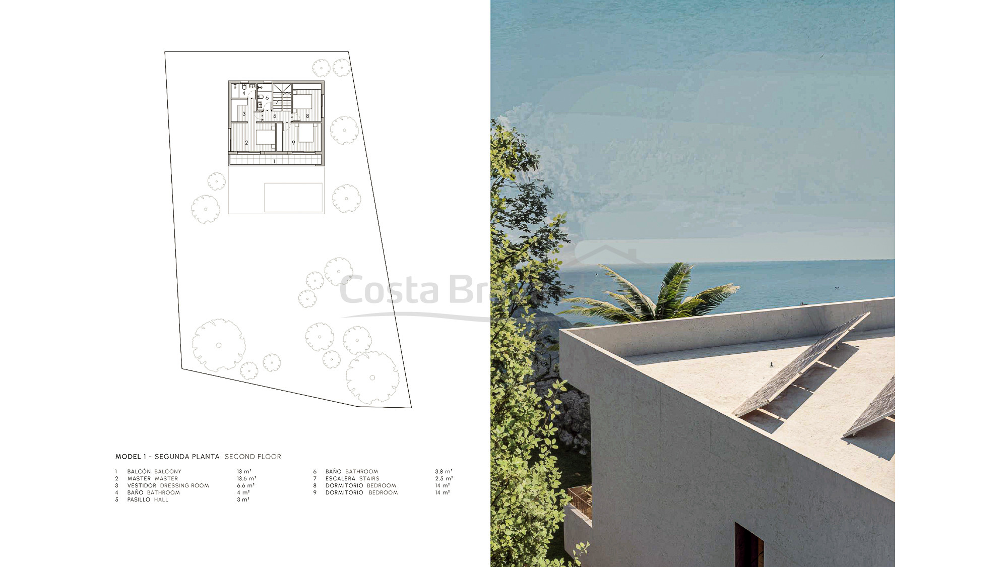 Villa Passivhaus con acabados de lujo en Tossa de Mar