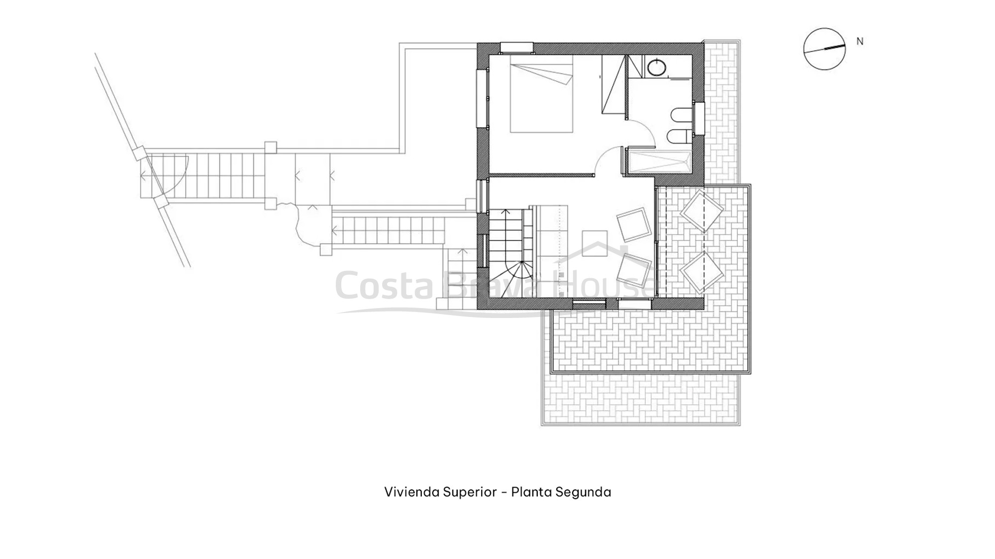 Villa vistas mar Begur Aiguablava licencia turística