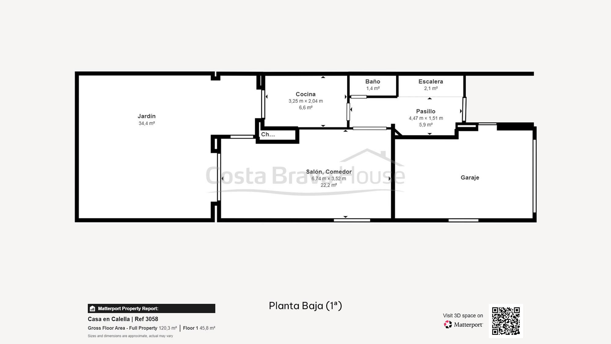 Casa cantonera amb jardí i piscina a prop de la platja a Calella