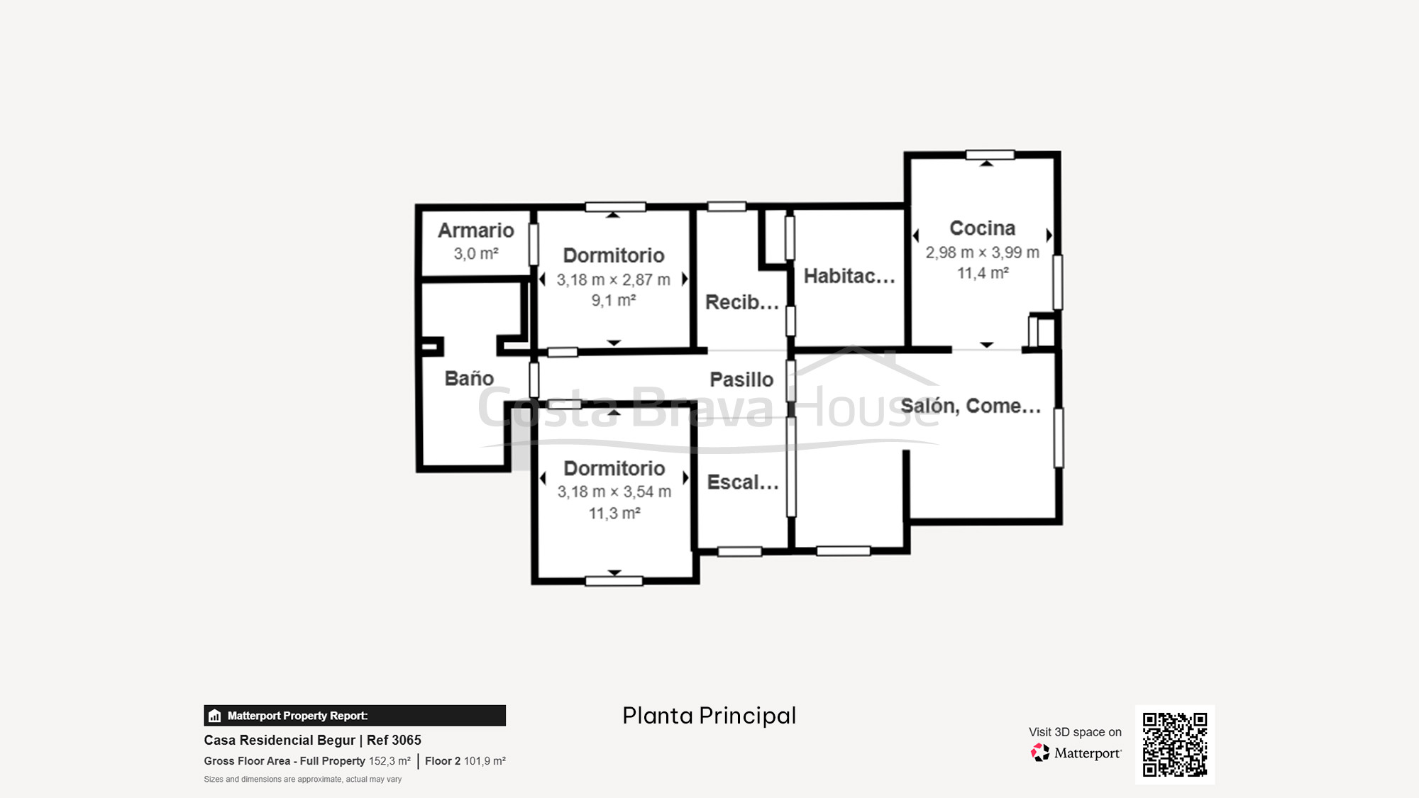 Casa con piscina climatizada y jardín en Begur Residencial
