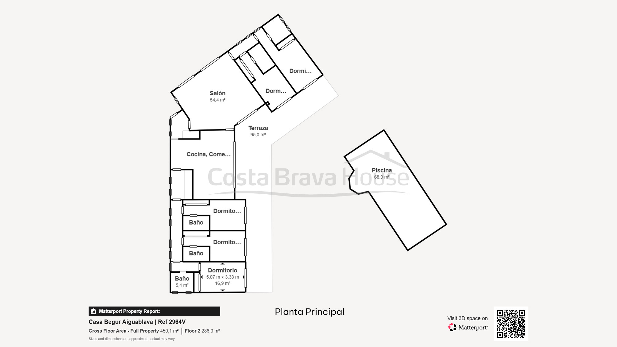 Maison méditerranéenne avec piscine et vue sur la mer à Aiguablava Begur