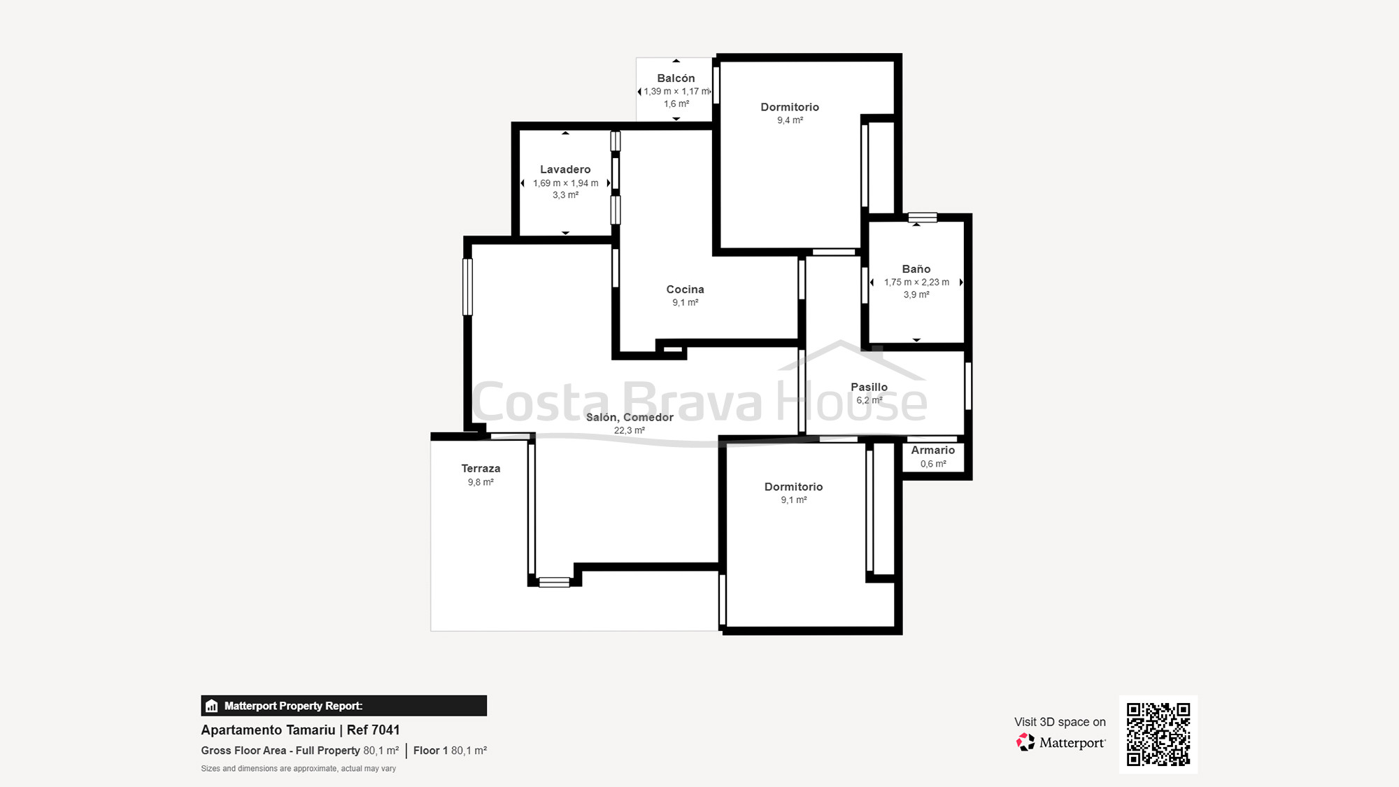 Apartamento en venta en Tamariu con gran cercanía a la playa y terraza con vistas al bosque