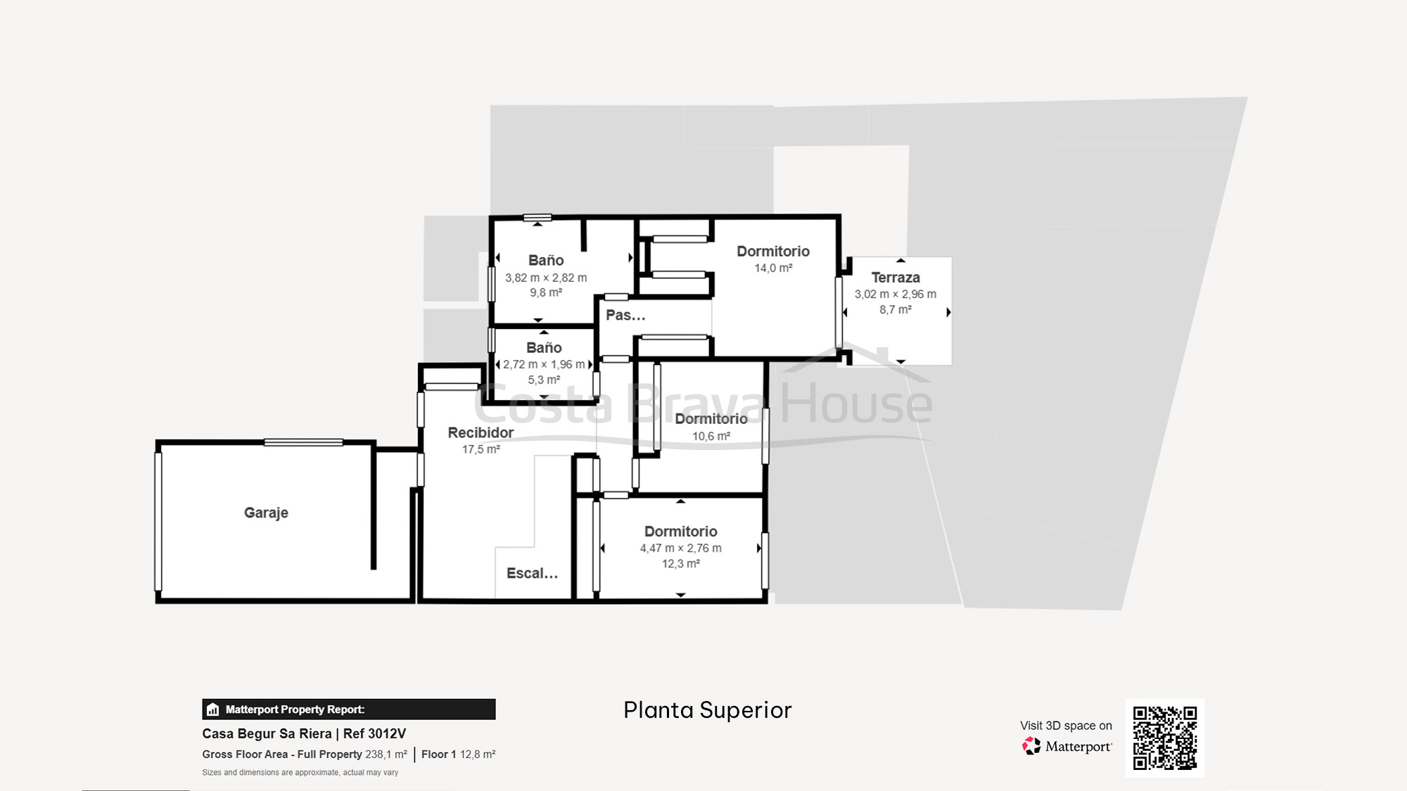 Maison contemporaine à Sa Riera avec vue sur la mer, terrasses en paliers et piscine privée