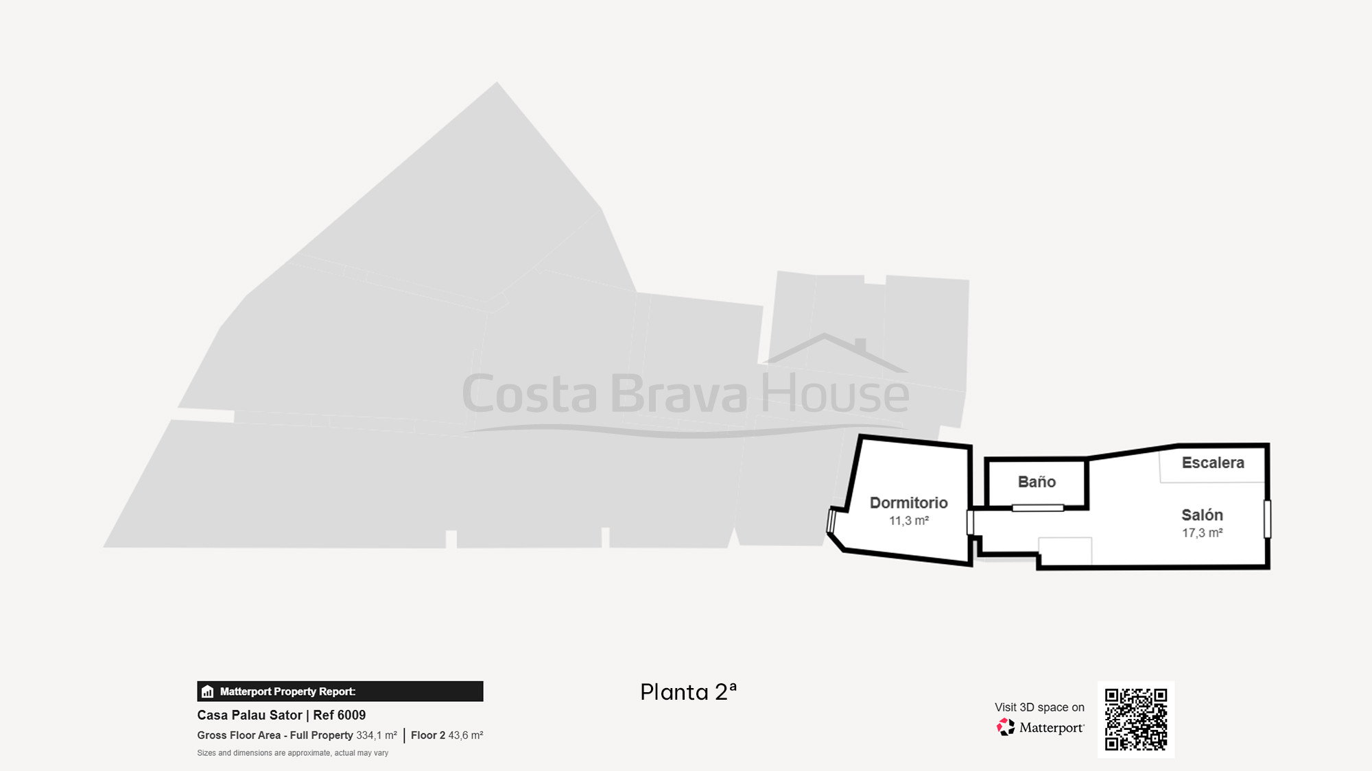 Casa de poble de pedra a Palau-Sator amb pati interior i gran potencial de reforma