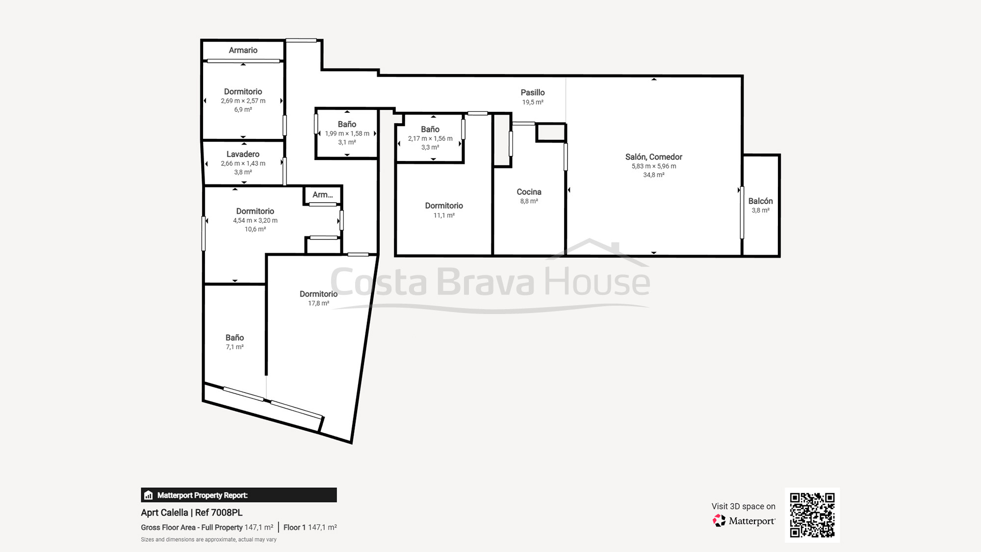 Apartamento en primera línea de mar en venta en Calella de Palafrugell