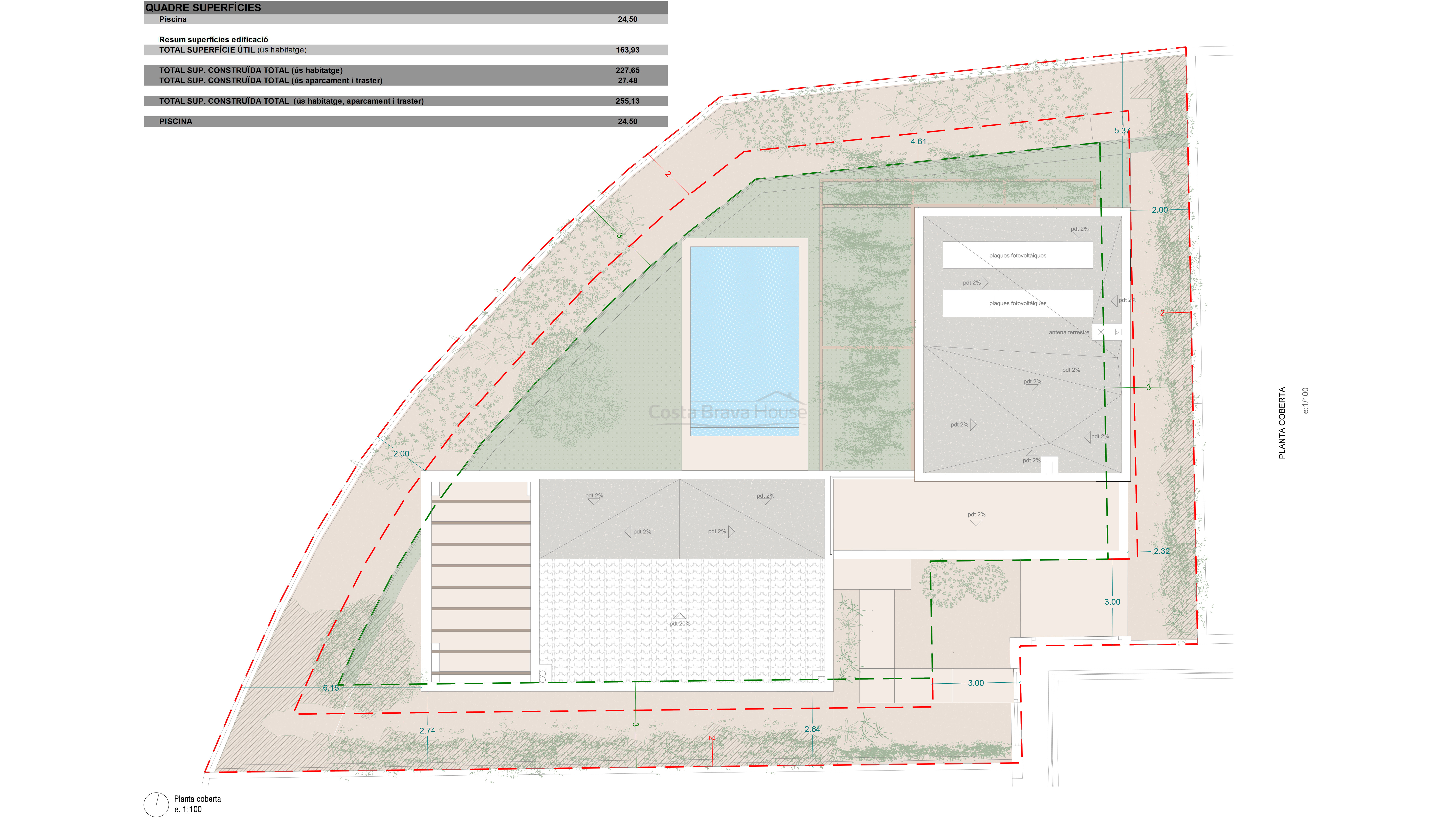 Stedelijk perceel te koop in Masos de Pals voor een vrijstaande woning in een woonwijk vlak bij het strand