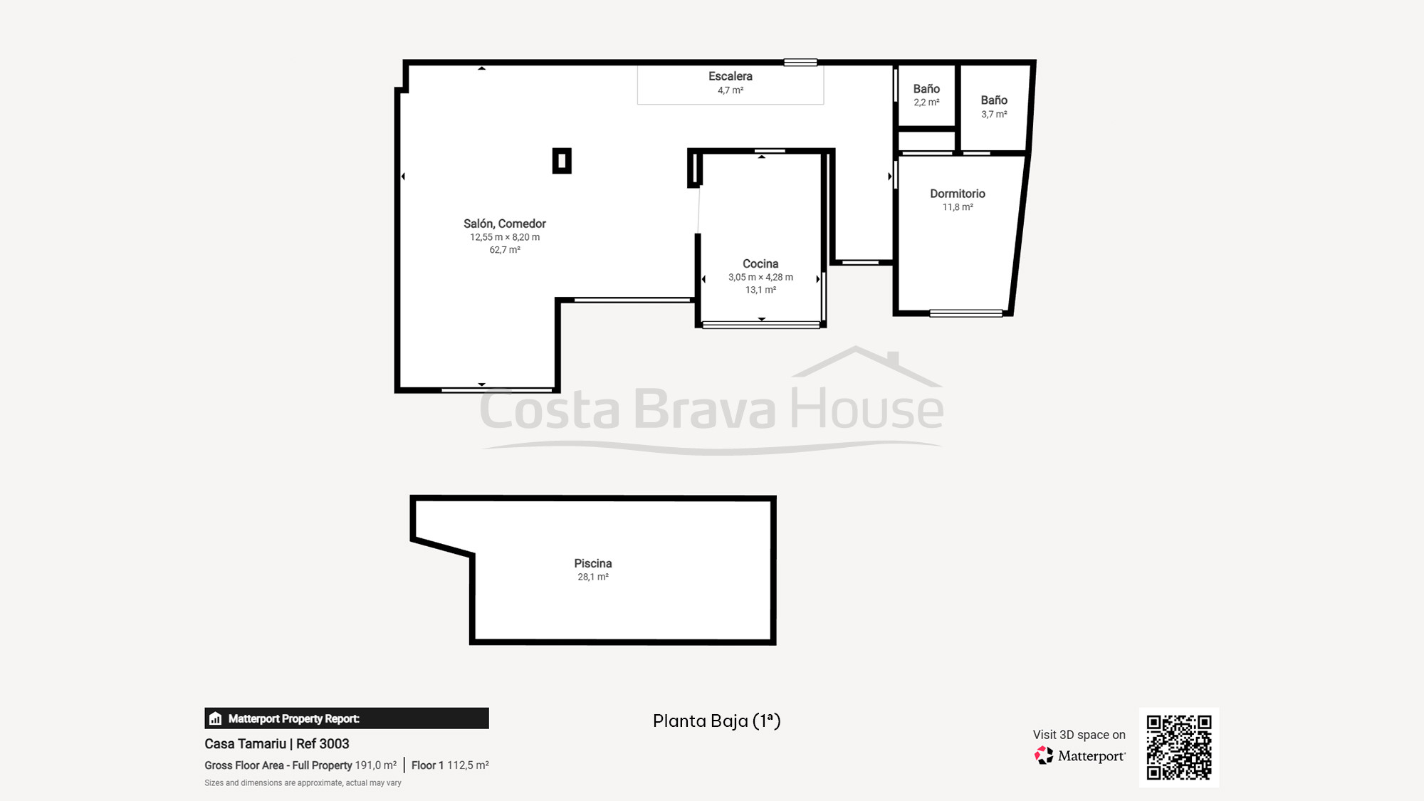 Casa en immillorable estat de conservació, amb jardí i piscina, molt a prop d´Aiguablava i Tamariu