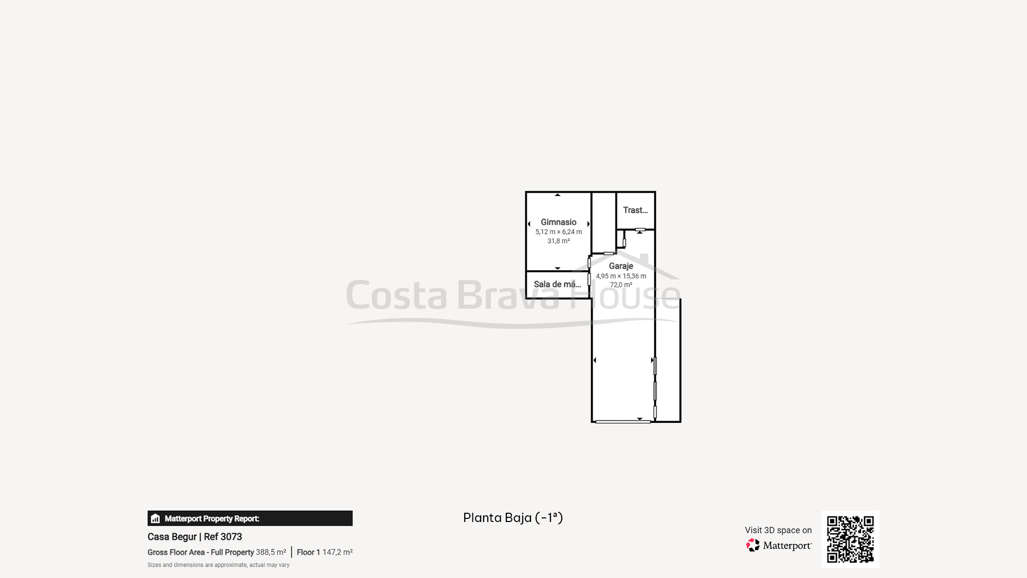 House for sale in Begur with private pool, garden and large sunny terraces