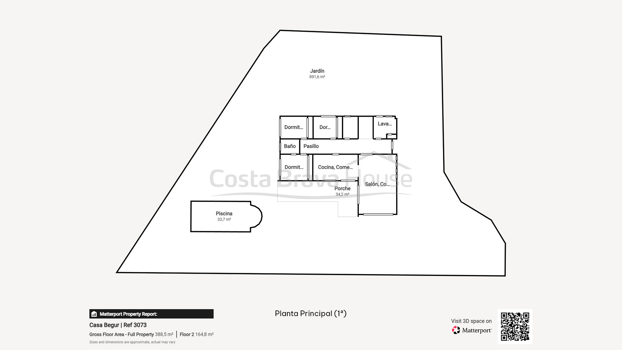 Huis te koop in Begur met privézwembad, tuin en grote zonnige terrassen
