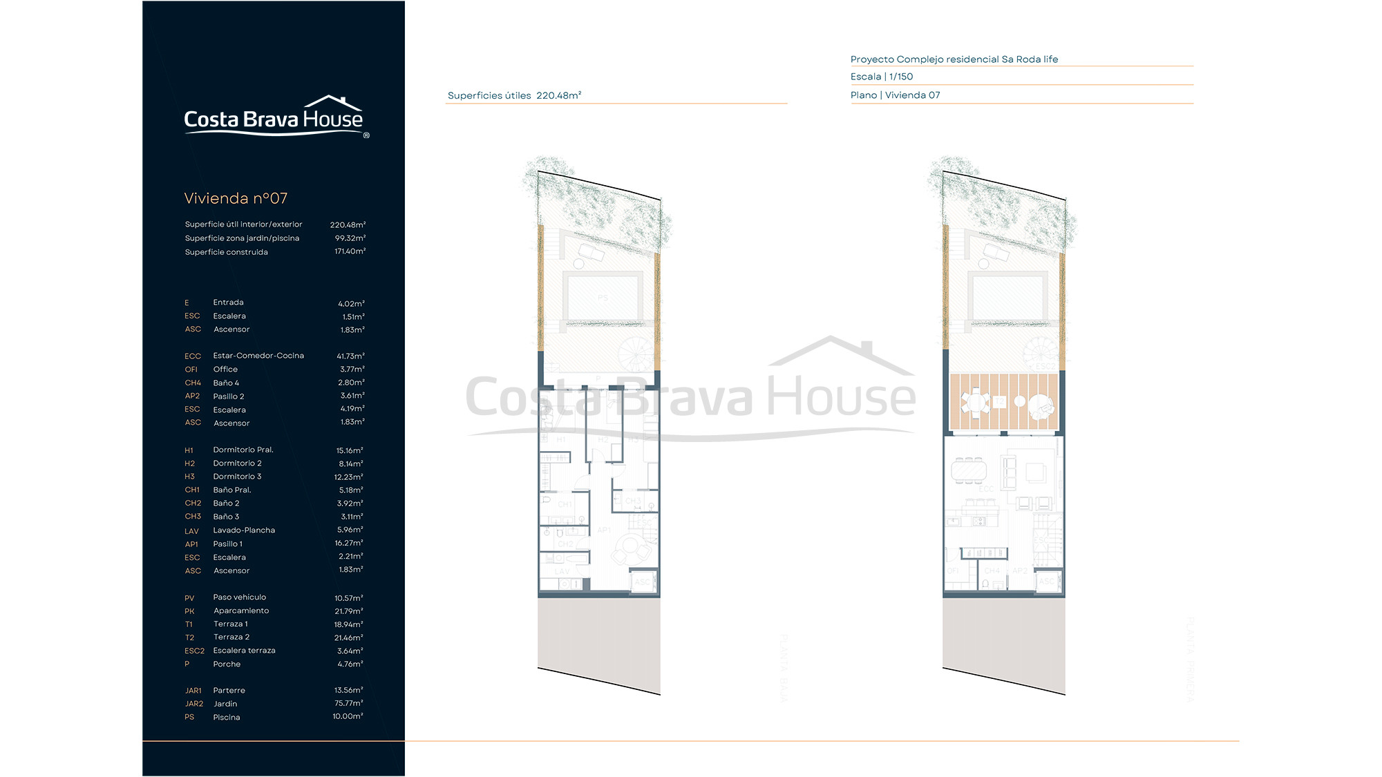 Casa de lujo a estrenar en venta en Begur