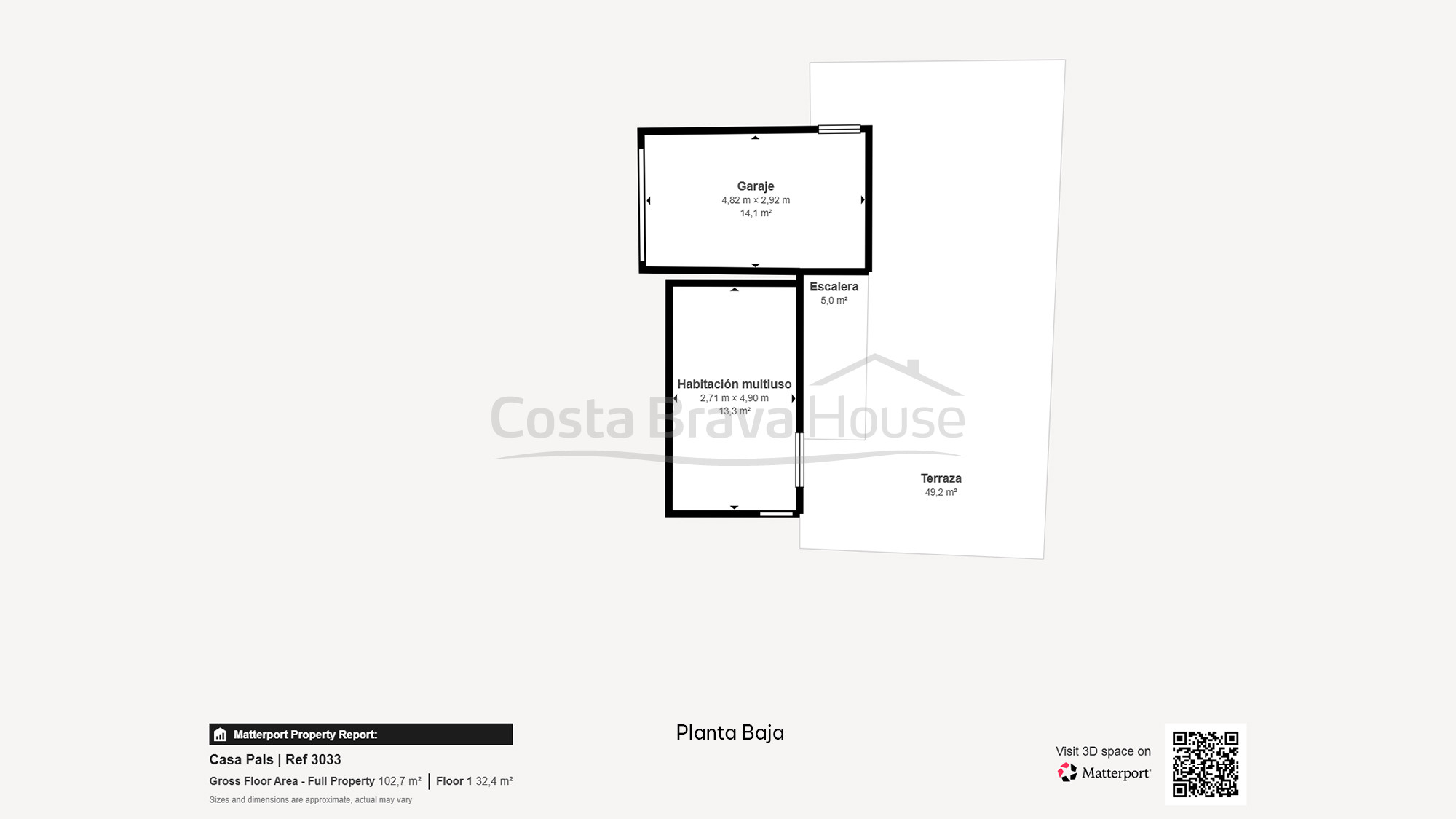 Casa en venda a Pals amb terrasses, garatge tancat, sauna privada i vistes obertes