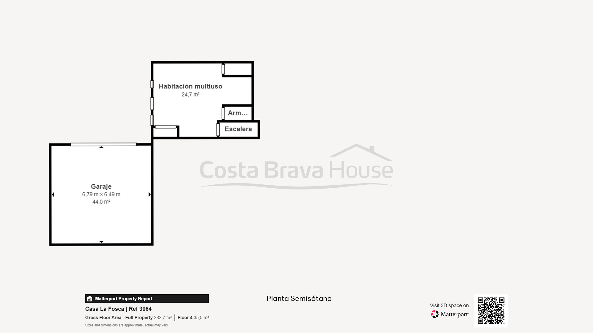 Casa esquinera en La Fosca Palamós con jardín privado y muy cerca de la playa