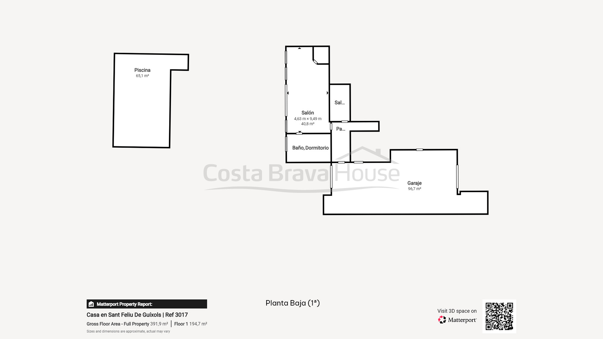 Vila a Sant Feliu de Guíxols amb piscina privada, gran parcel·la i vistes a la muntanya